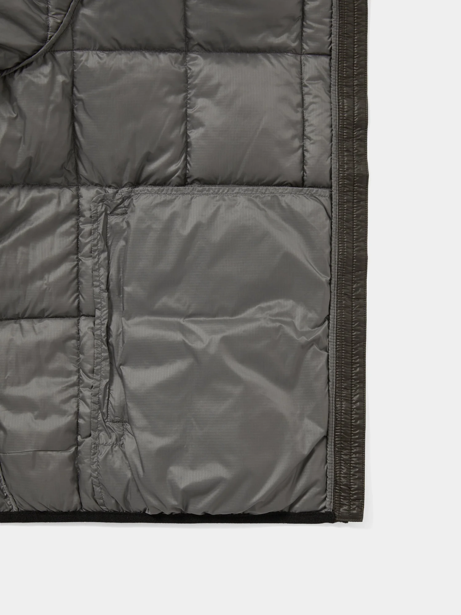 Пуховик thisisneverthat Pertex Light Down Brown Black