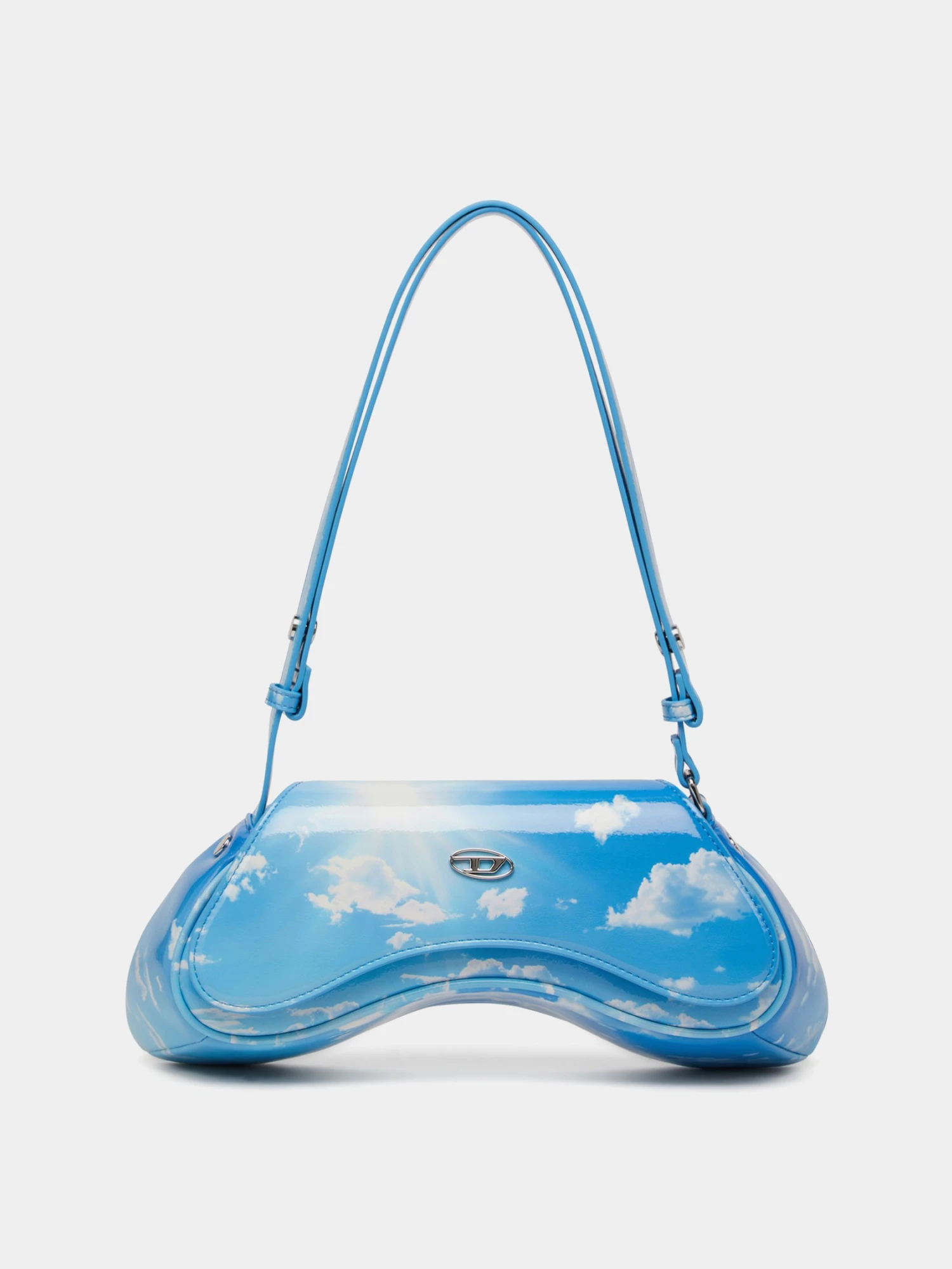 Женская сумка Diesel Play Crossbody Light Blue