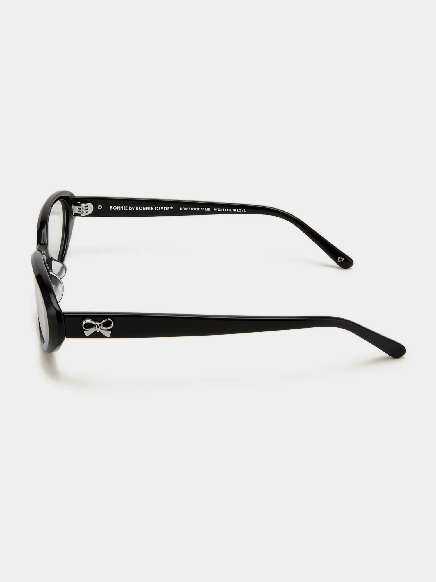 Очки Bonnie Clyde Blouse Black & Clear Lens