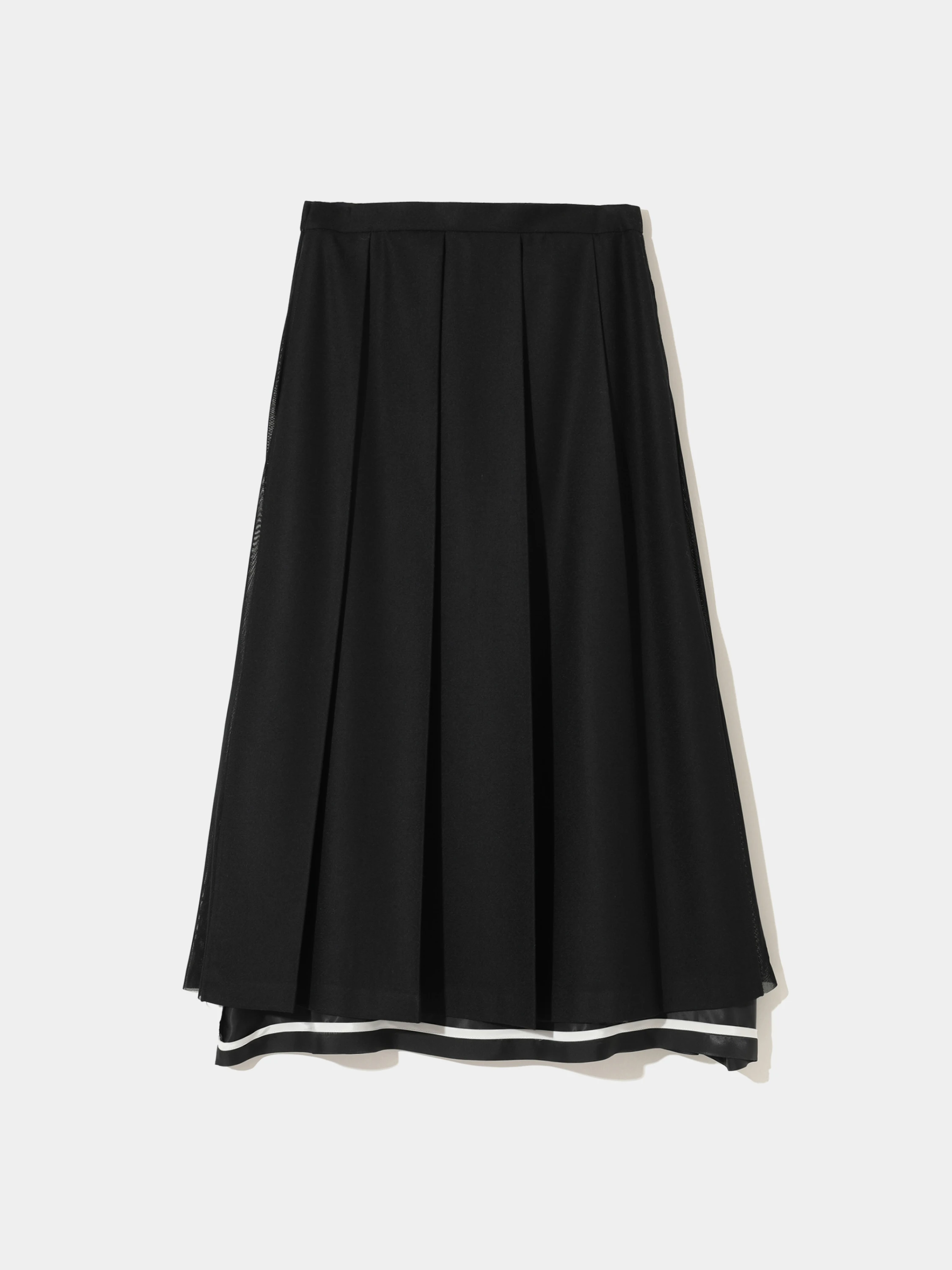 Женская юбка UNDERCOVER Pleated Midi Skirt Black