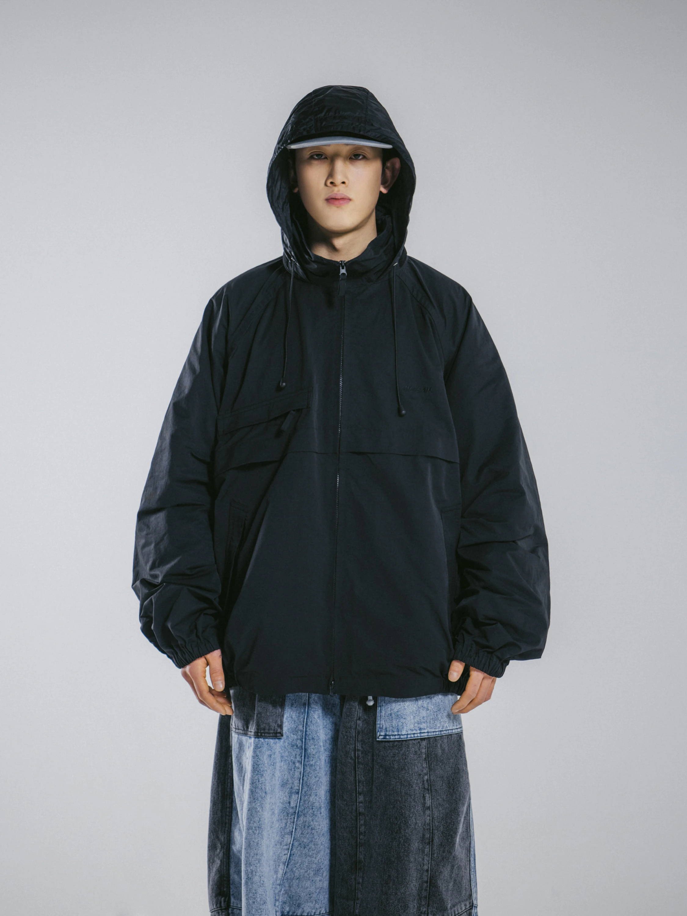 Ветровка ANGLAN Majestic Big Yacht Parka Black