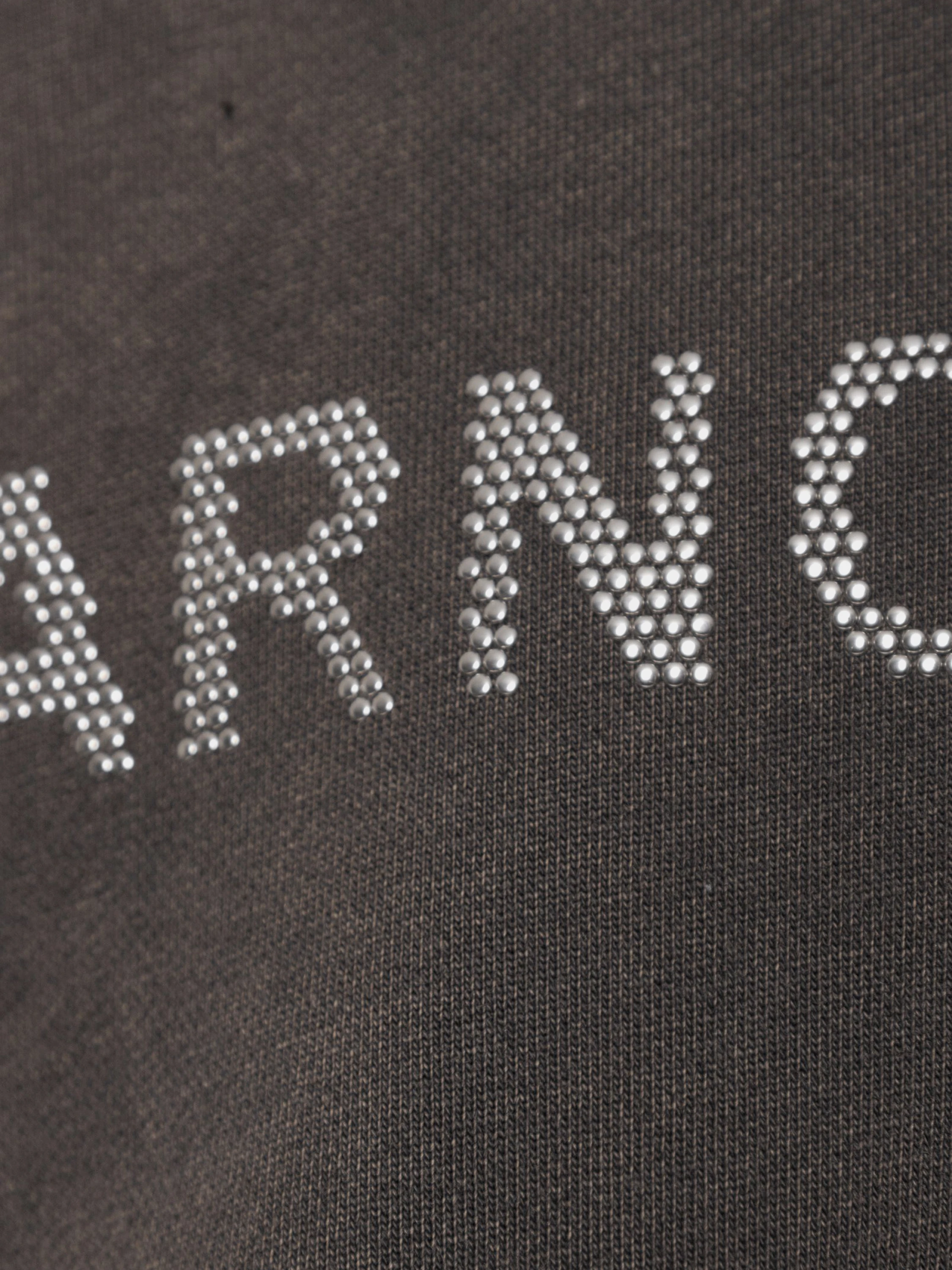 Худи ARNODEFRANCE Mega 'ARNODEFRANCE STUDS' Brown