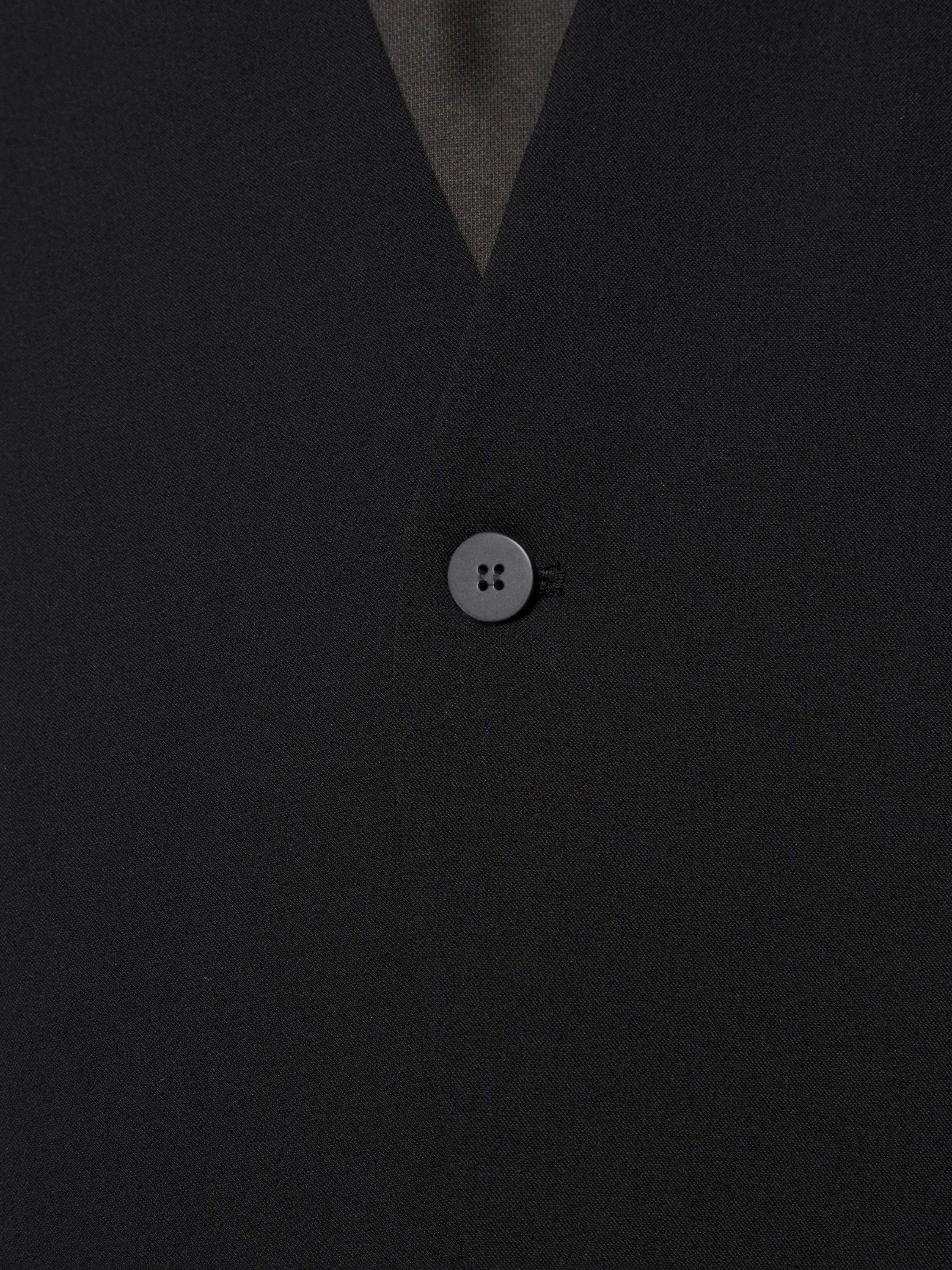 Пиджак ARNODEFRANCE Collarless Blazer Black