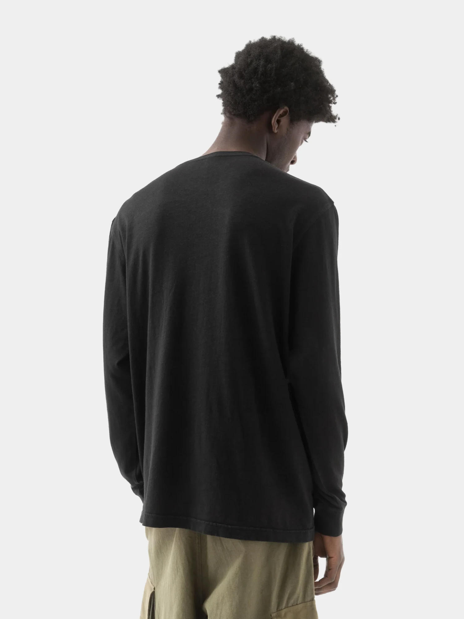 Лонгслив MAHARISHI 6001 Monk Organic Hemp Black