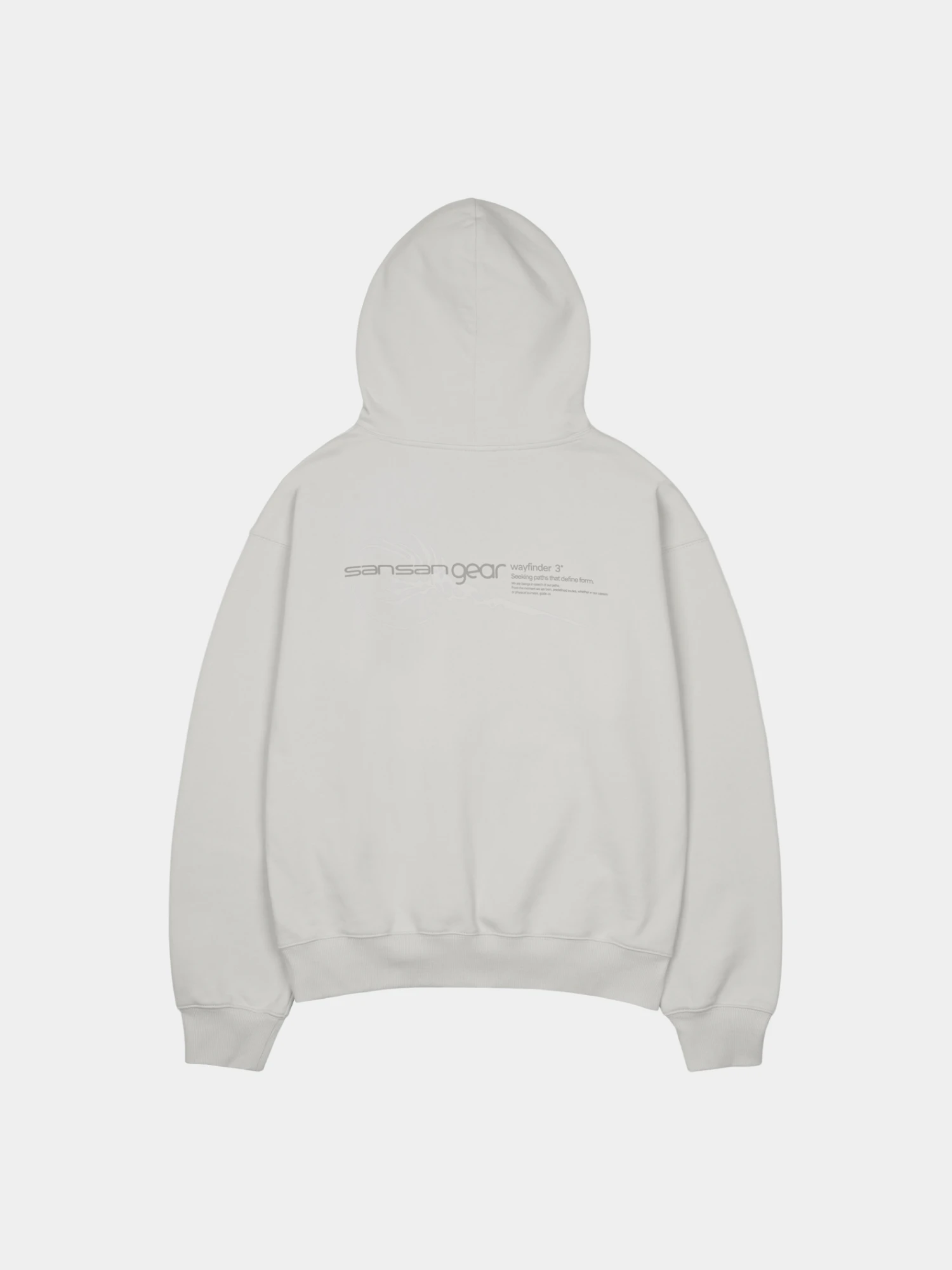 Худи SAN SAN GEAR Logo Hoodie Light Grey