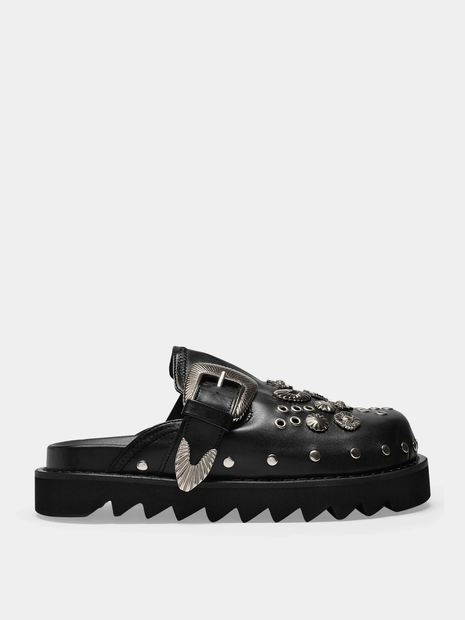 Cабо TOGA Eyelet Metal Leather Black