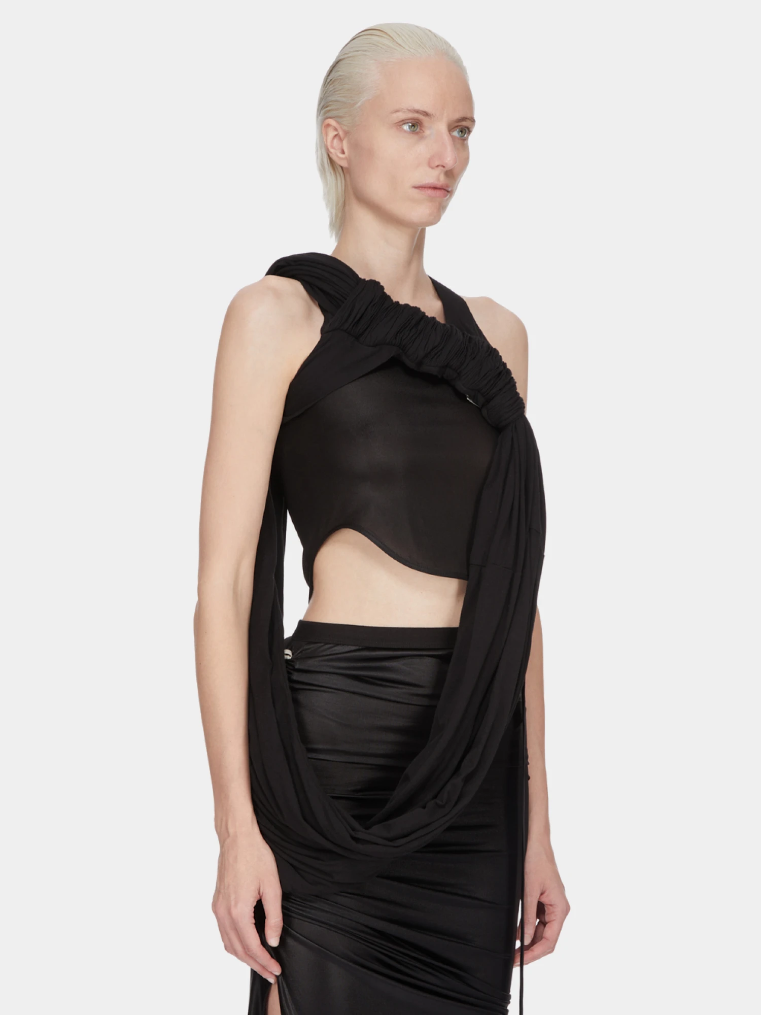 Женский топ RICK OWENS DRKSHDW Harness Black