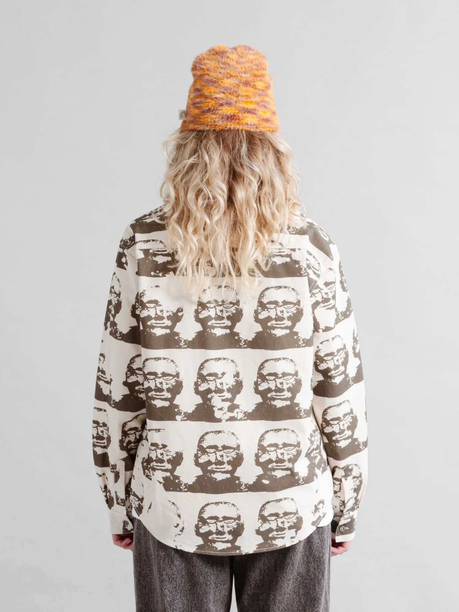 Рубашка Heresy Stone Head Shirt Ecru