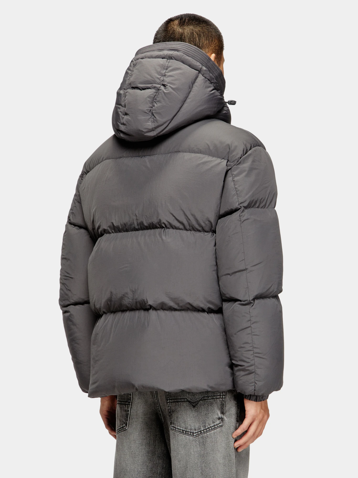 Пуховик Diesel W-Rolfys Giacca Asphalt Grey