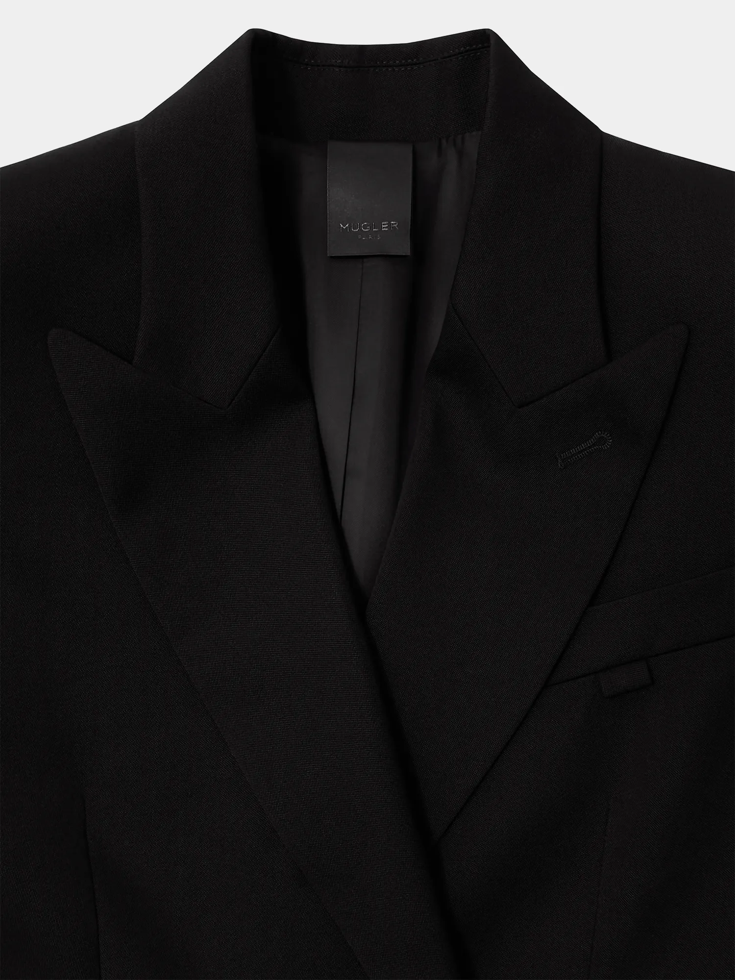 Женский пиджак MUGLER Hourglass Black