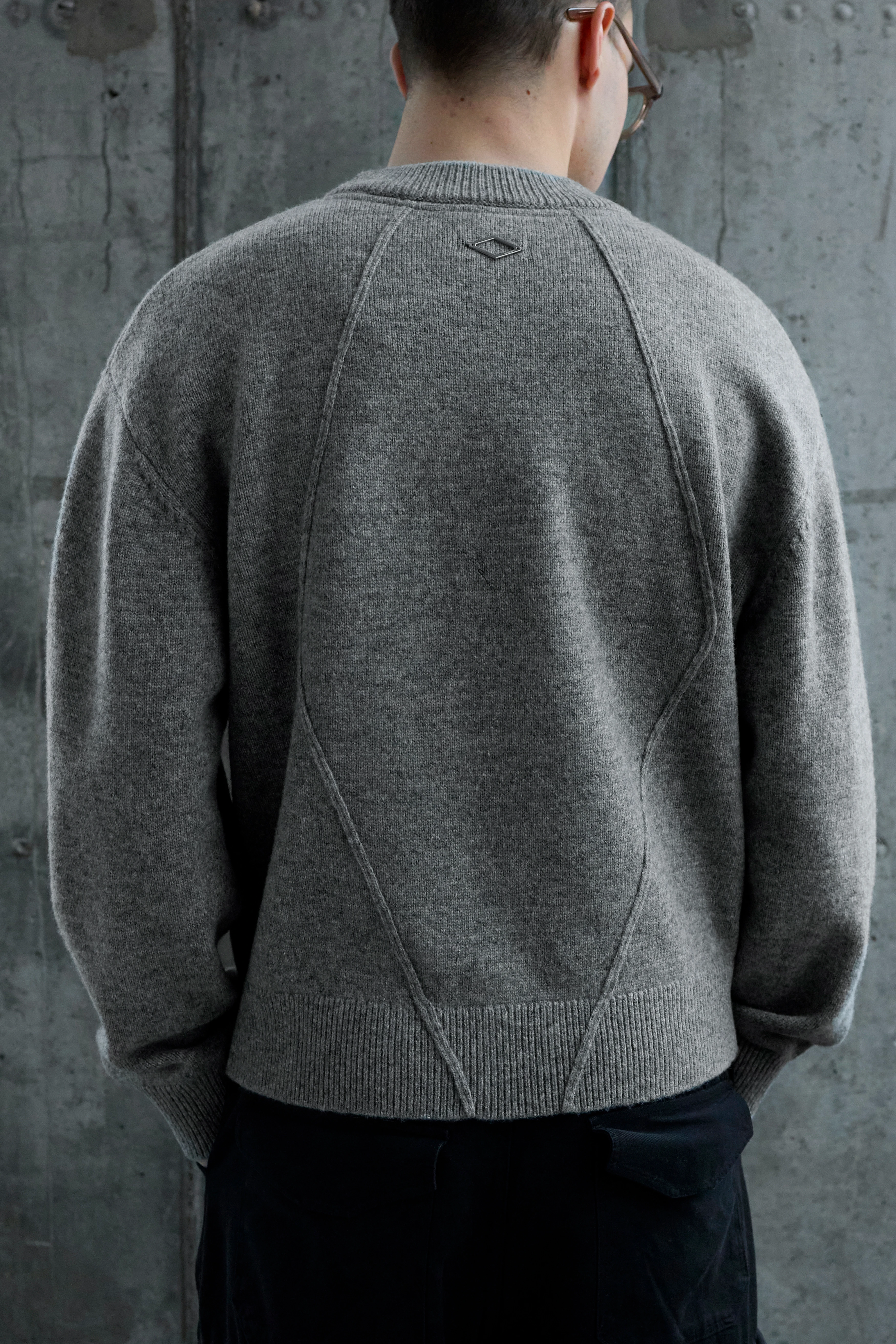 Свитер Han Kjøbenhavn Diamond Detail Knit Ash Grey