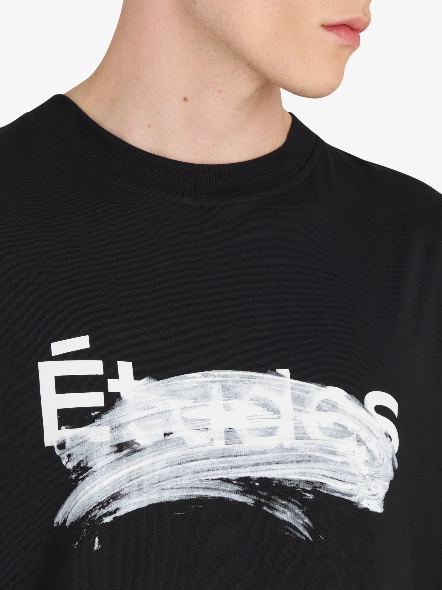 Футболка Études Relax Smudged Logo Black