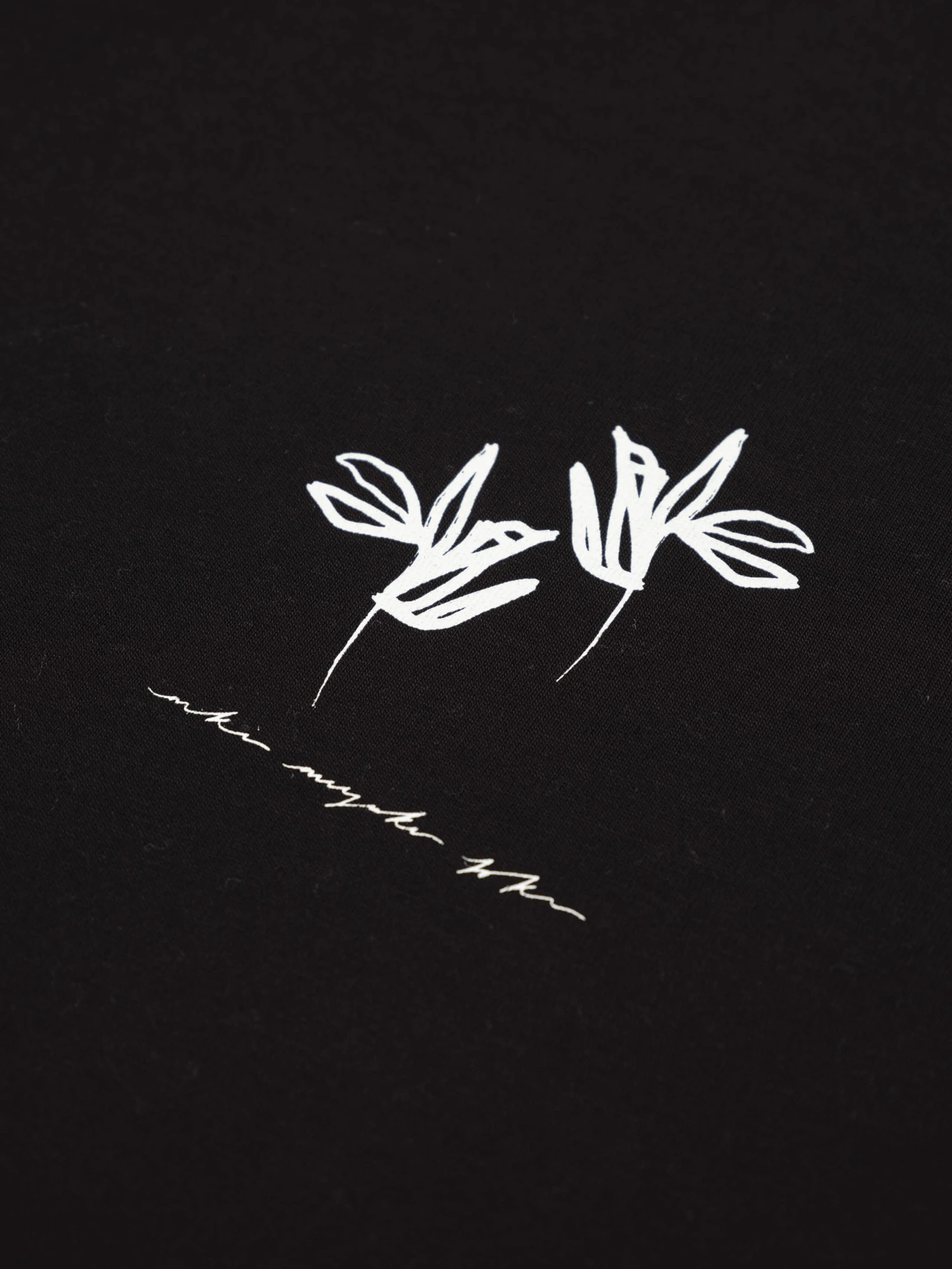 Футболка MKI MIYUKI ZOKU INK Flower Black