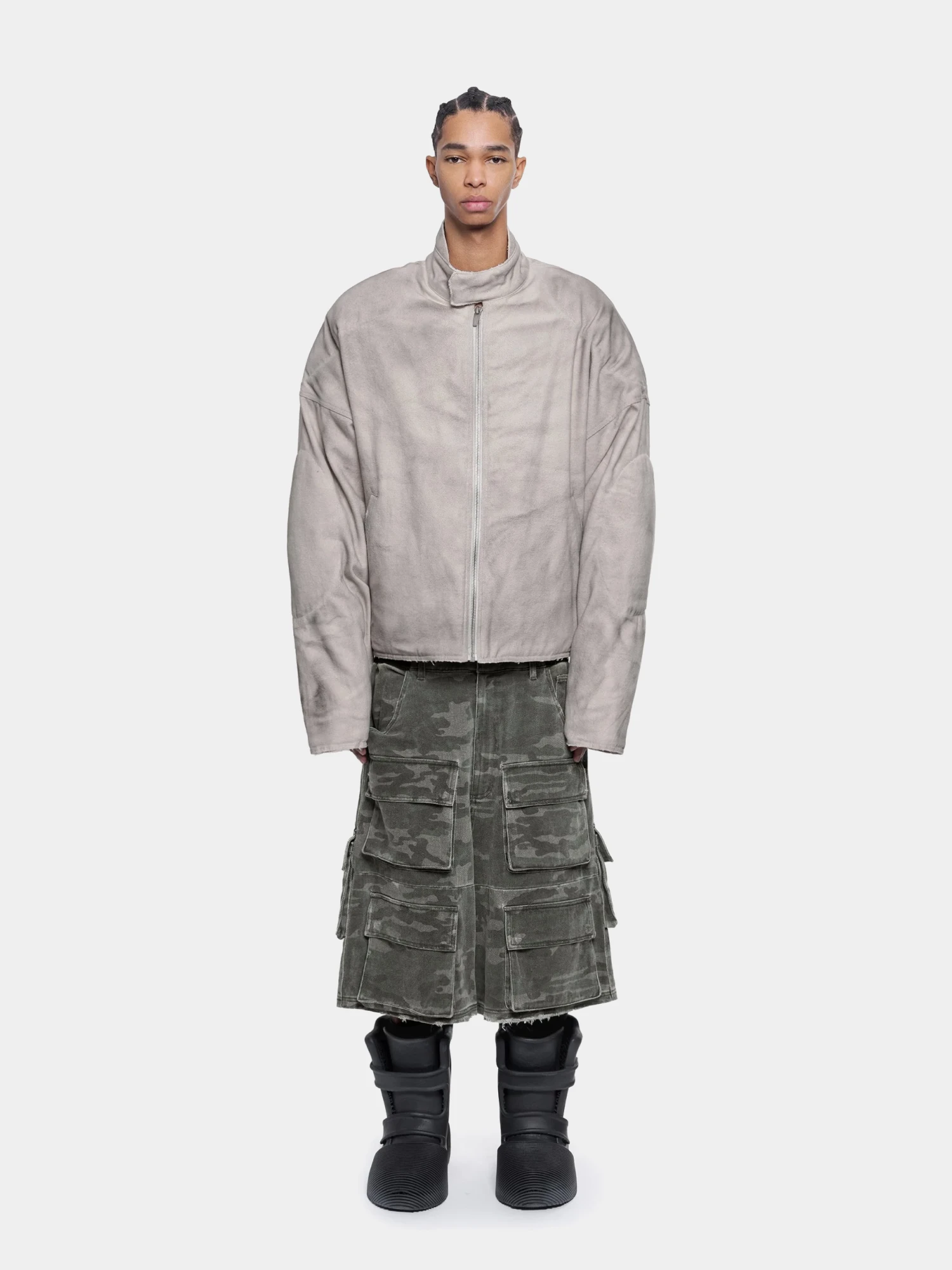Шорты ARNODEFRANCE Camo Cargo Shorts Woodland
