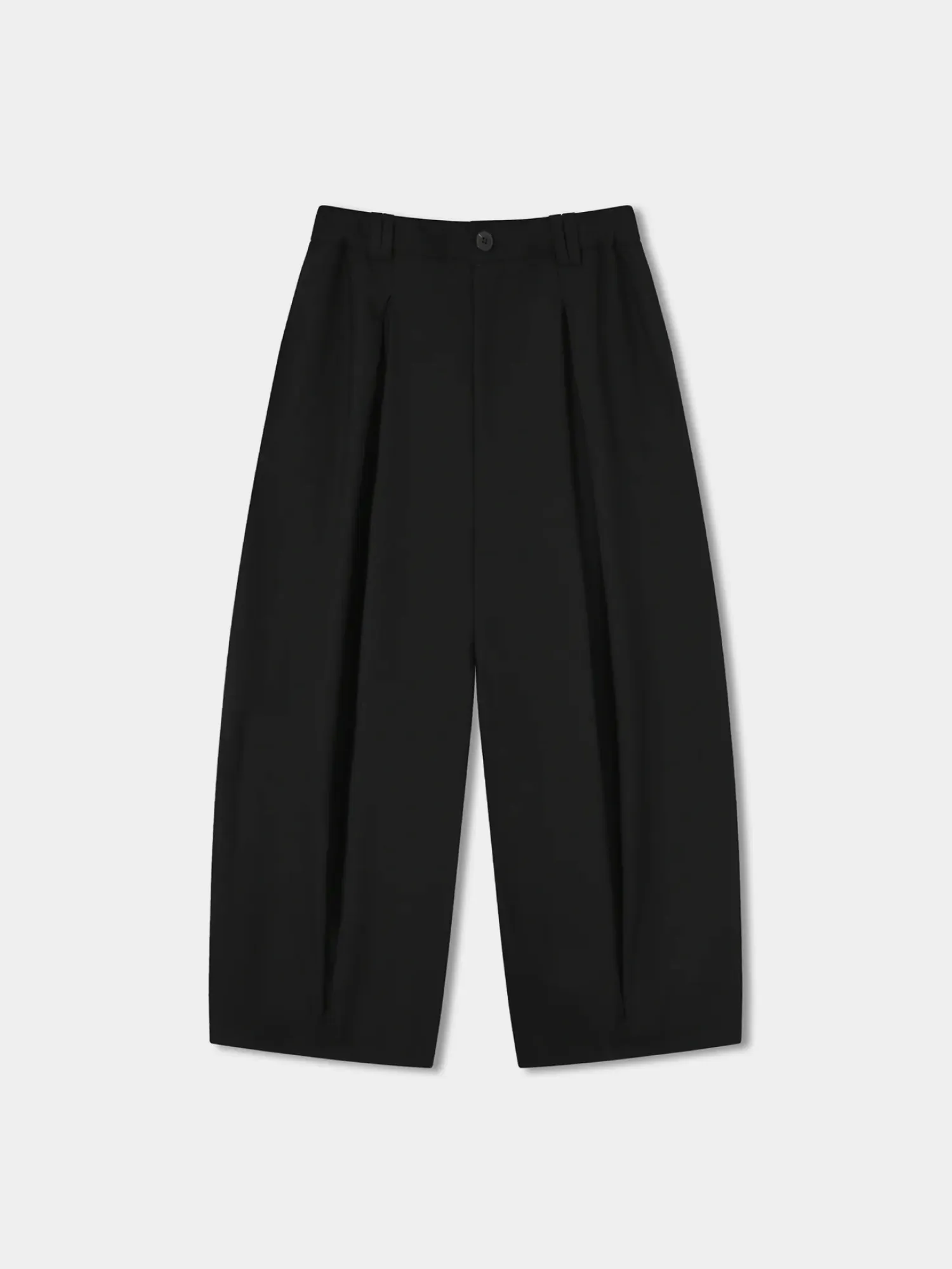 Брюки ANGLAN Valley Tuck Trousers Black