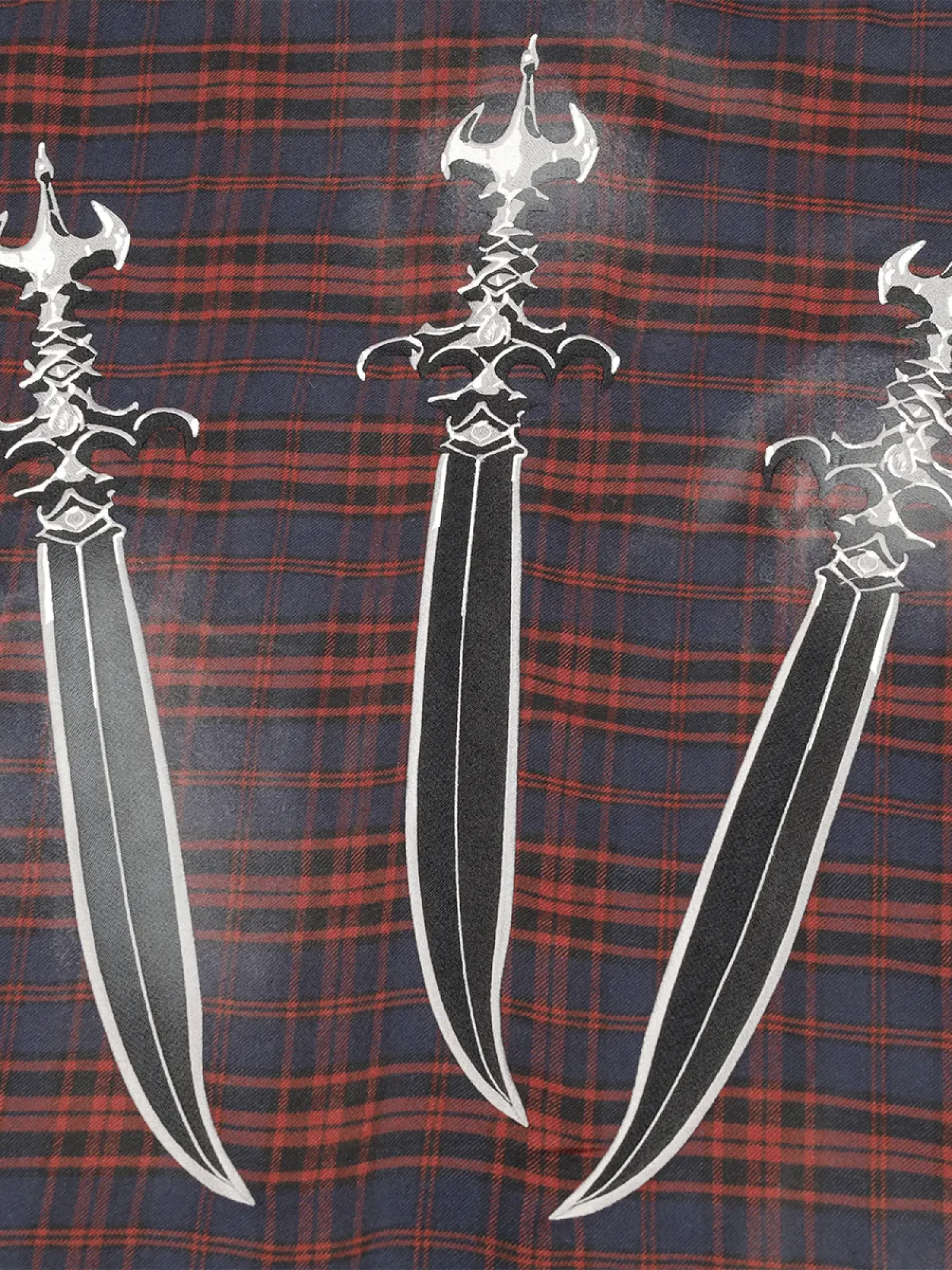 Рубашка Thug Club Arab Sword Flannel Red