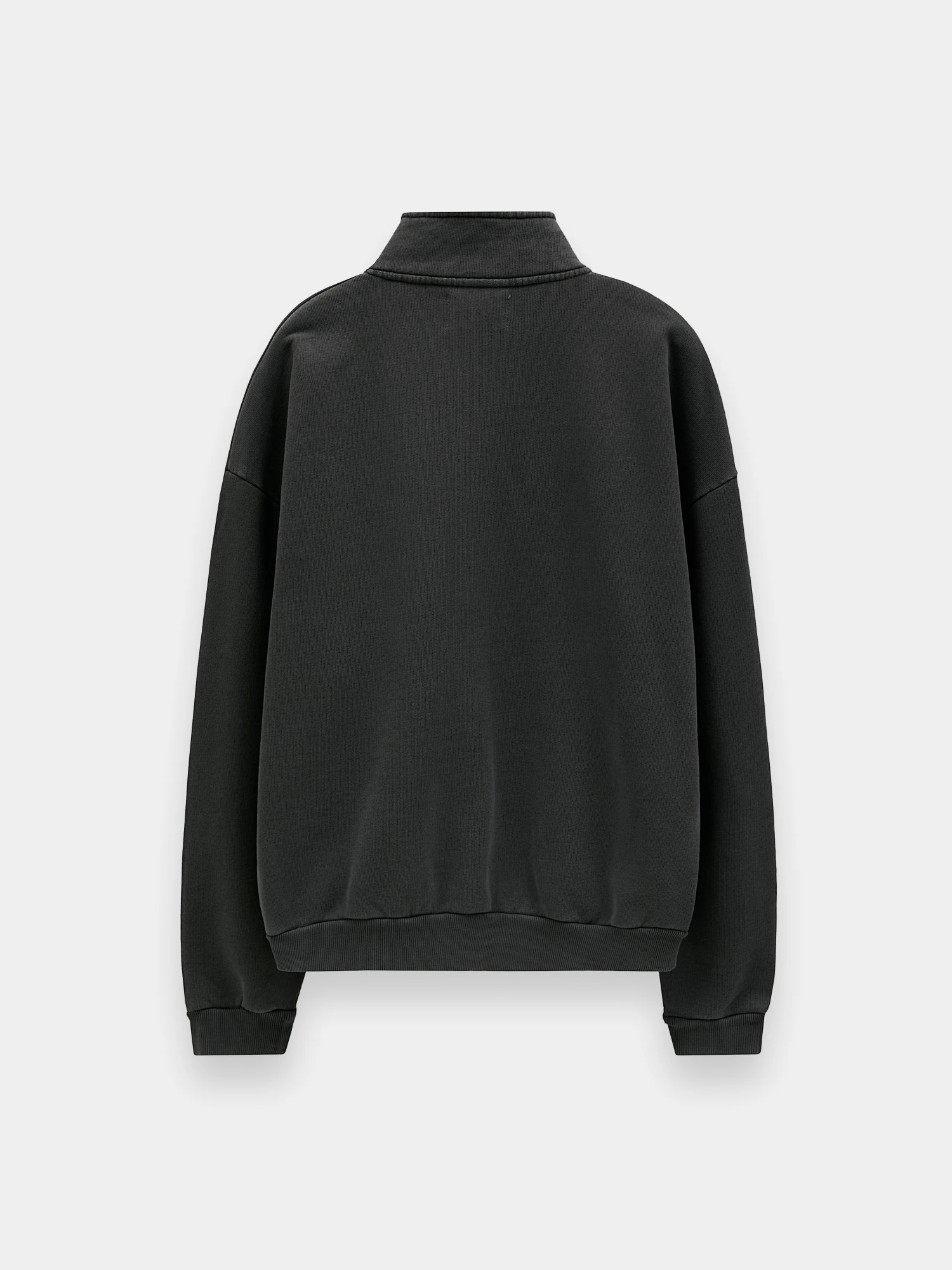 Халф-зип MKI MIYUKI ZOKU Uniform Quarter Zip Pigment Black