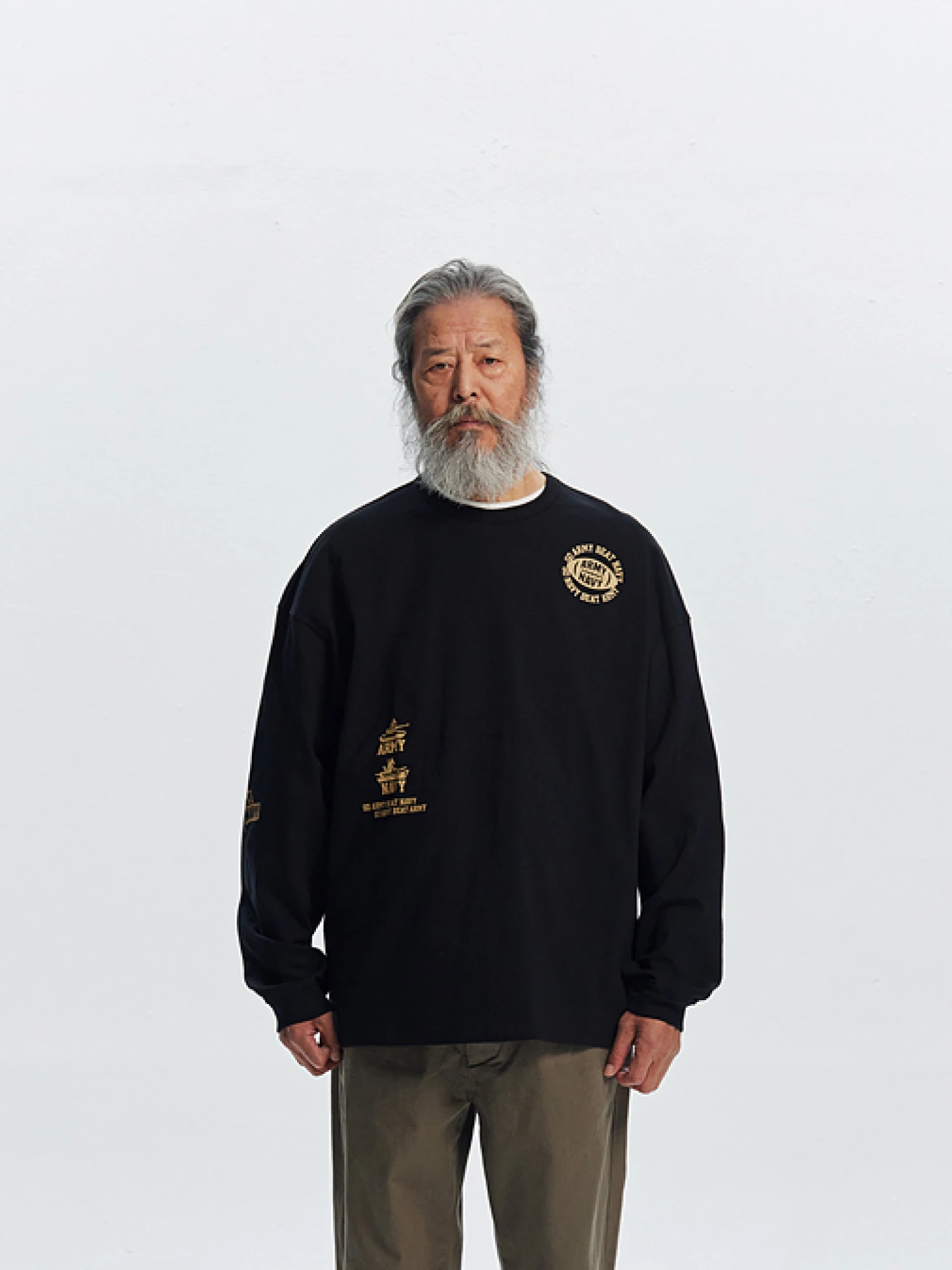 Лонгслив FrizmWORKS Army-Navy Game L/S Black