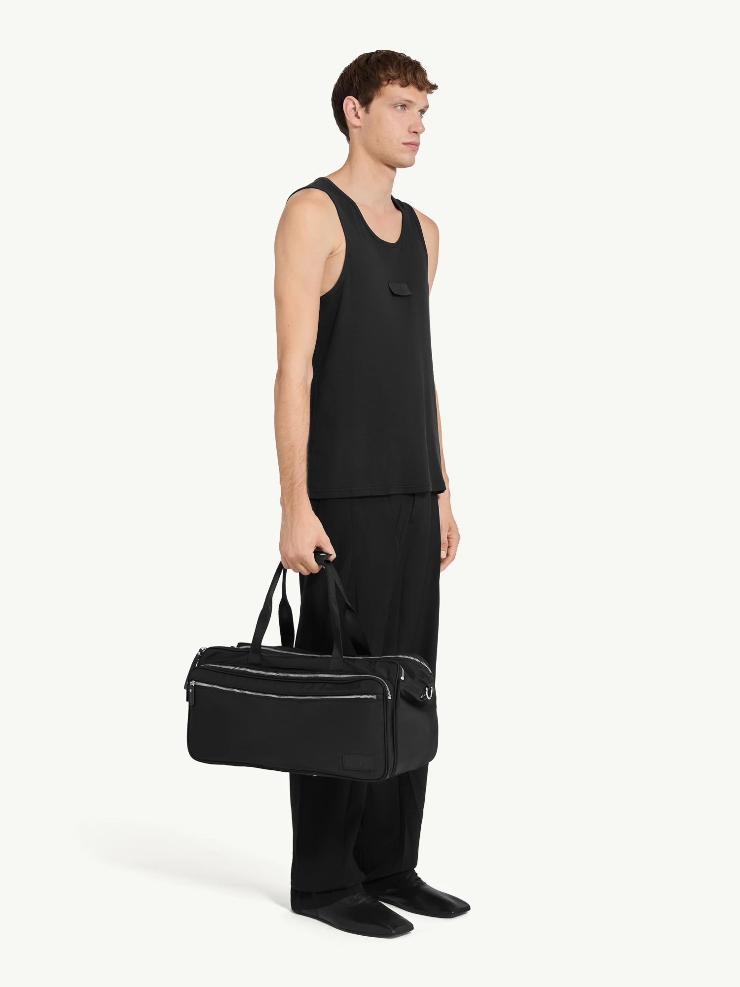 Майка MM6 Maison Margiela Long Tank Black