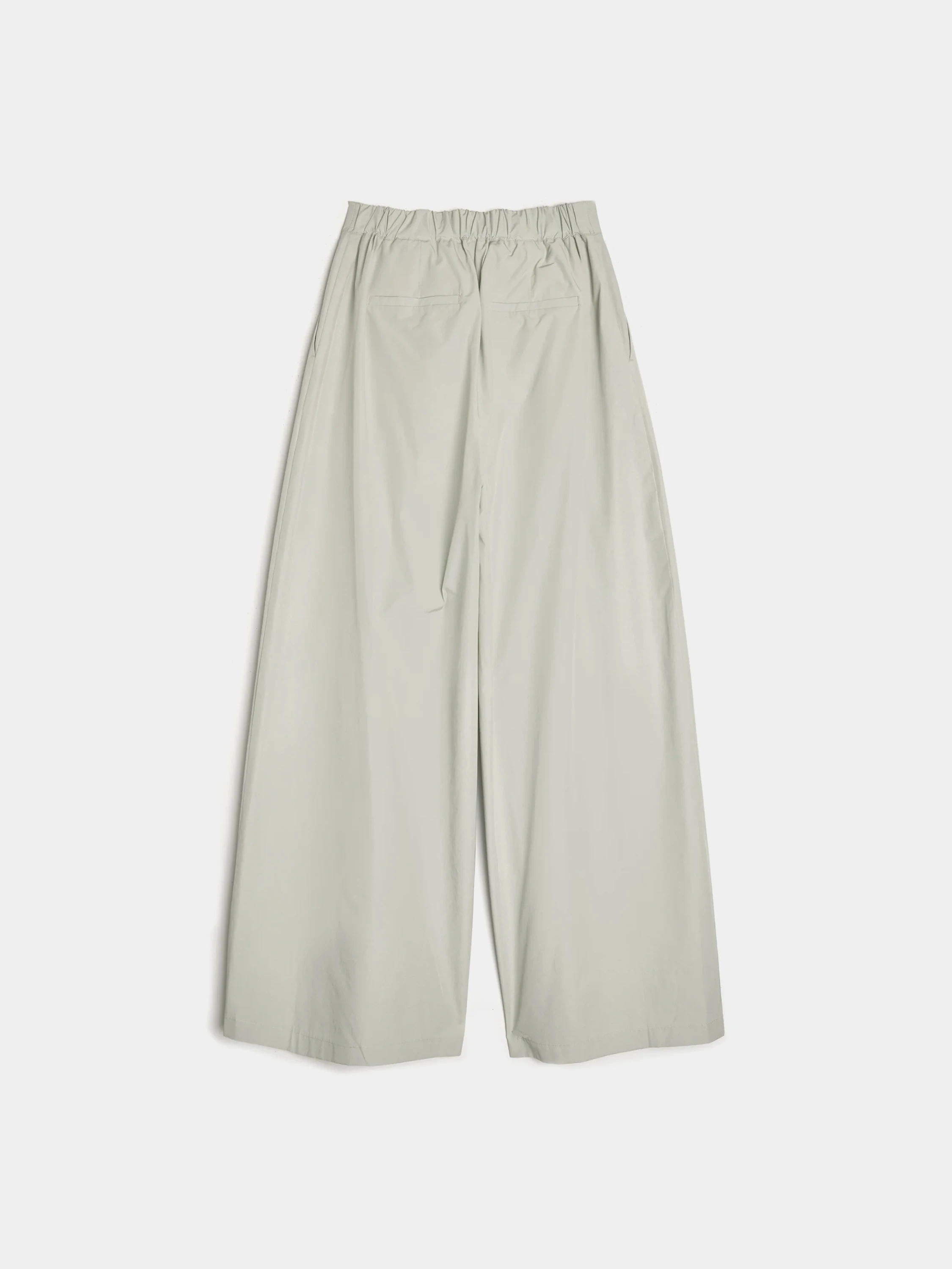 Женские брюки AMOMENTO Shirring Banding Pants Light Grey