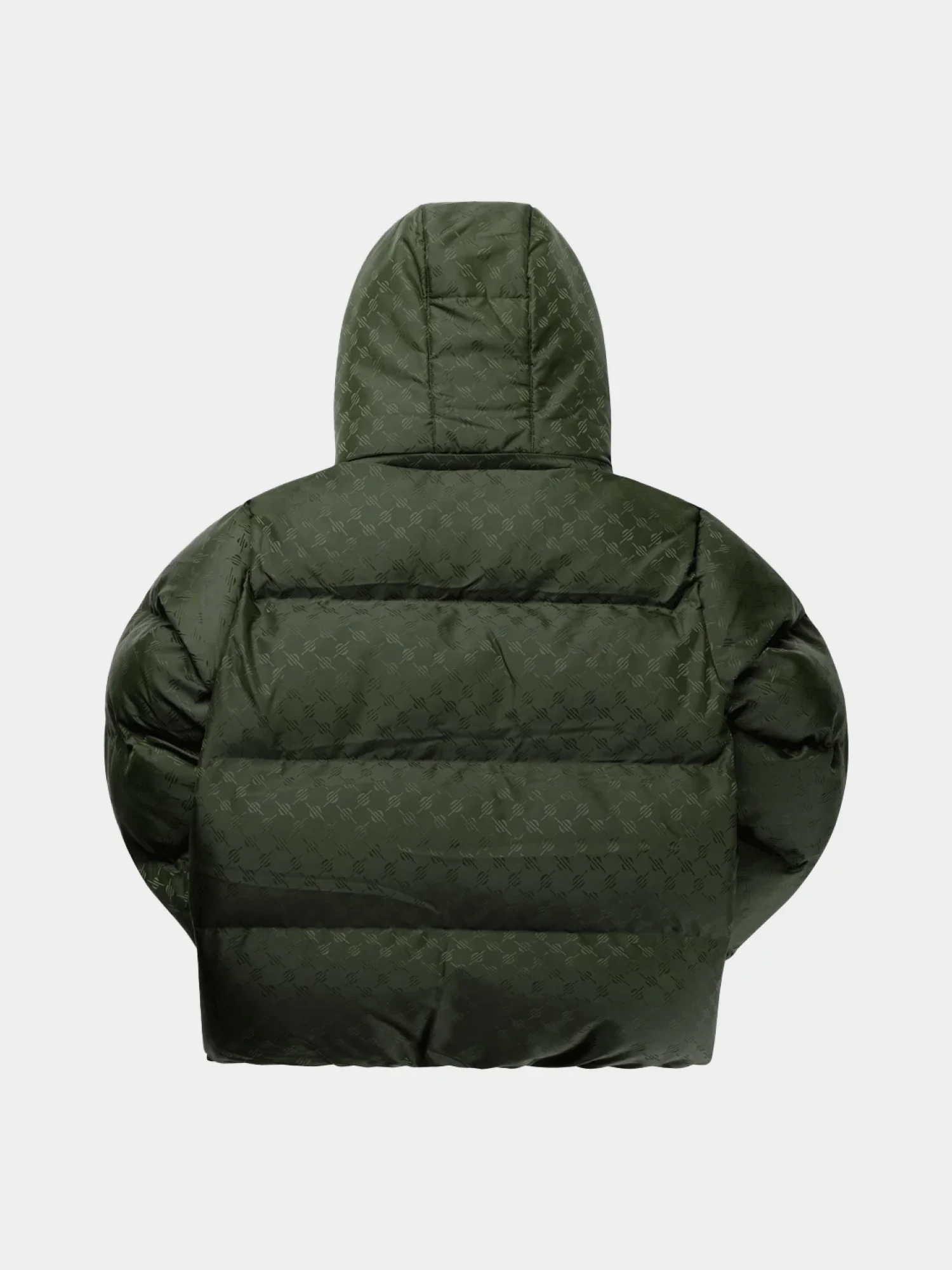 Пуховик Daily Paper Ayan Monogram Rosin Green