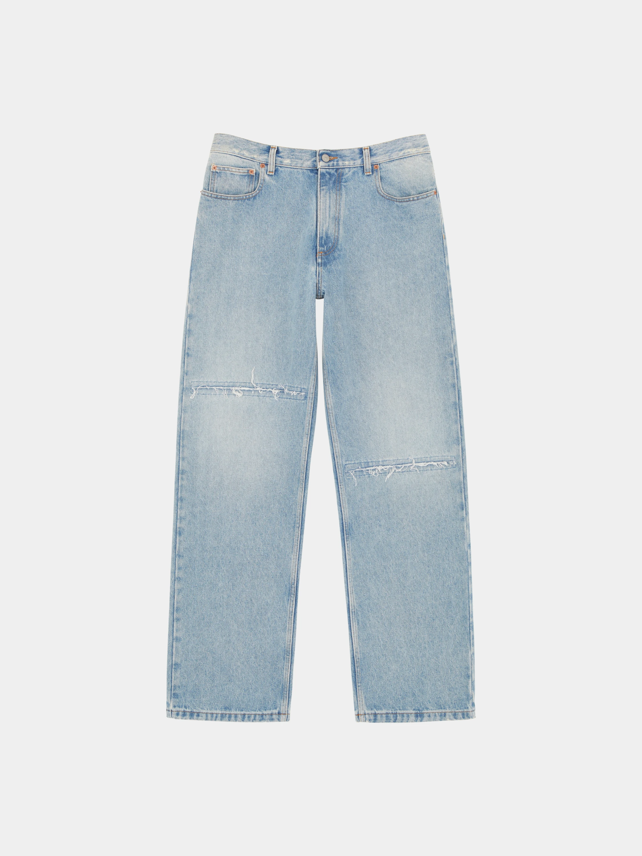 Джинсы MM6 Maison Margiela Five Pocket Blue