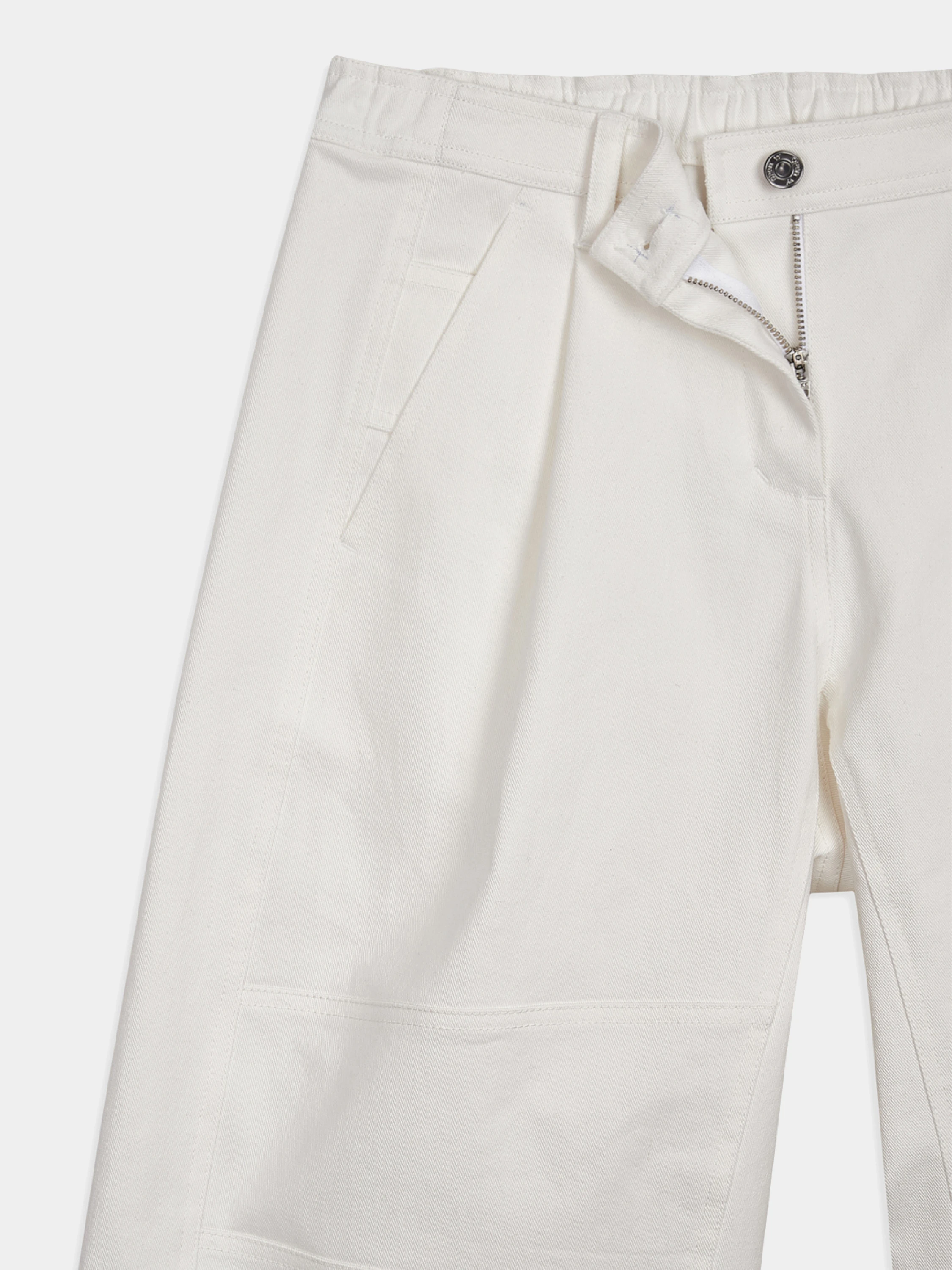 Шорты OPEN YY Cargo Midi Shorts White