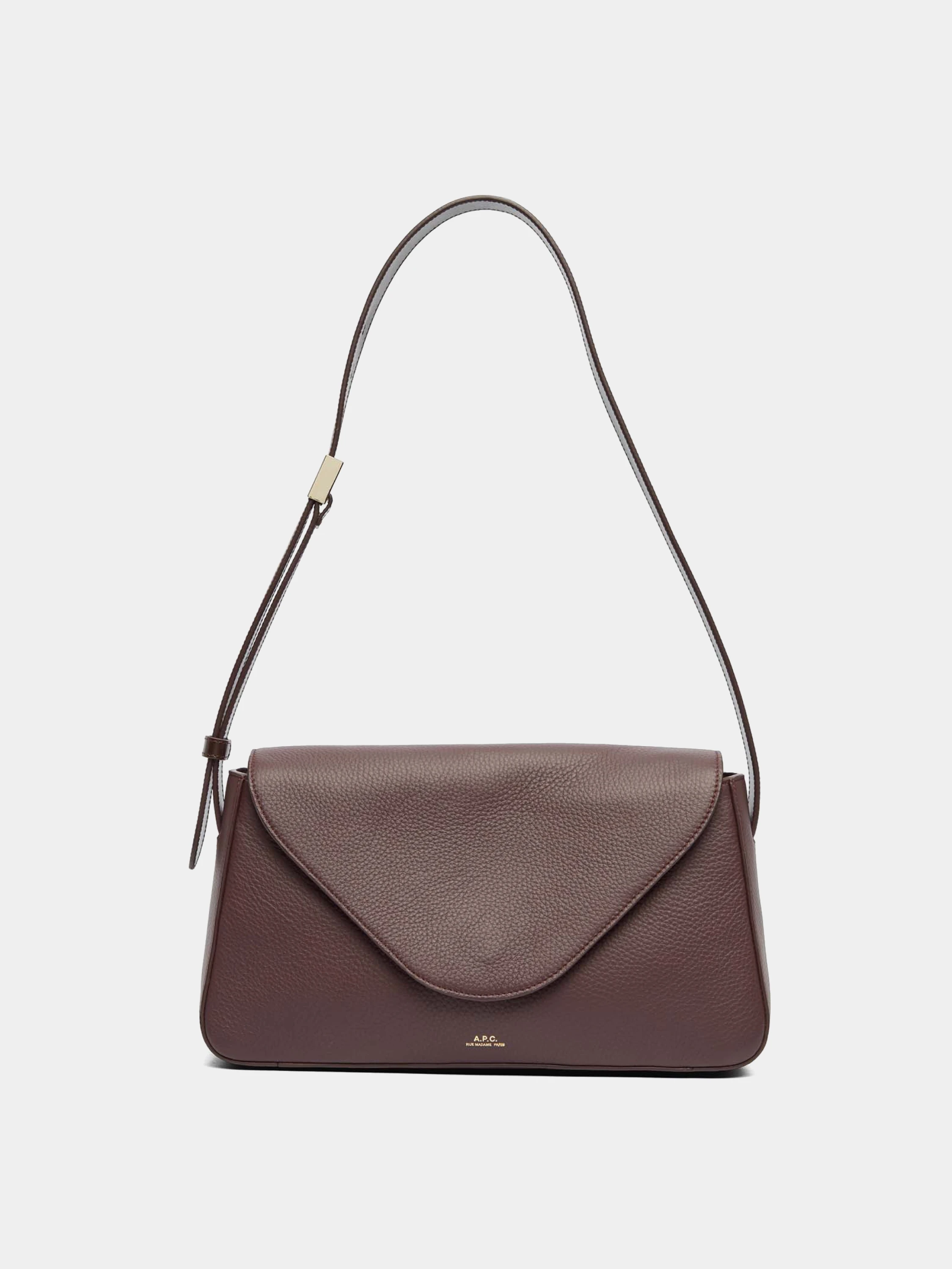 Женская сумка A.P.C. Daria Flap Bordeaux