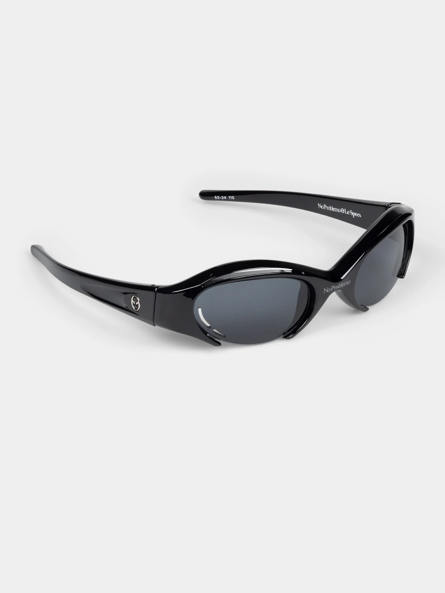 Очки NO PROBLEMO x LE SPECS Cyborg Black/Smoke Mono