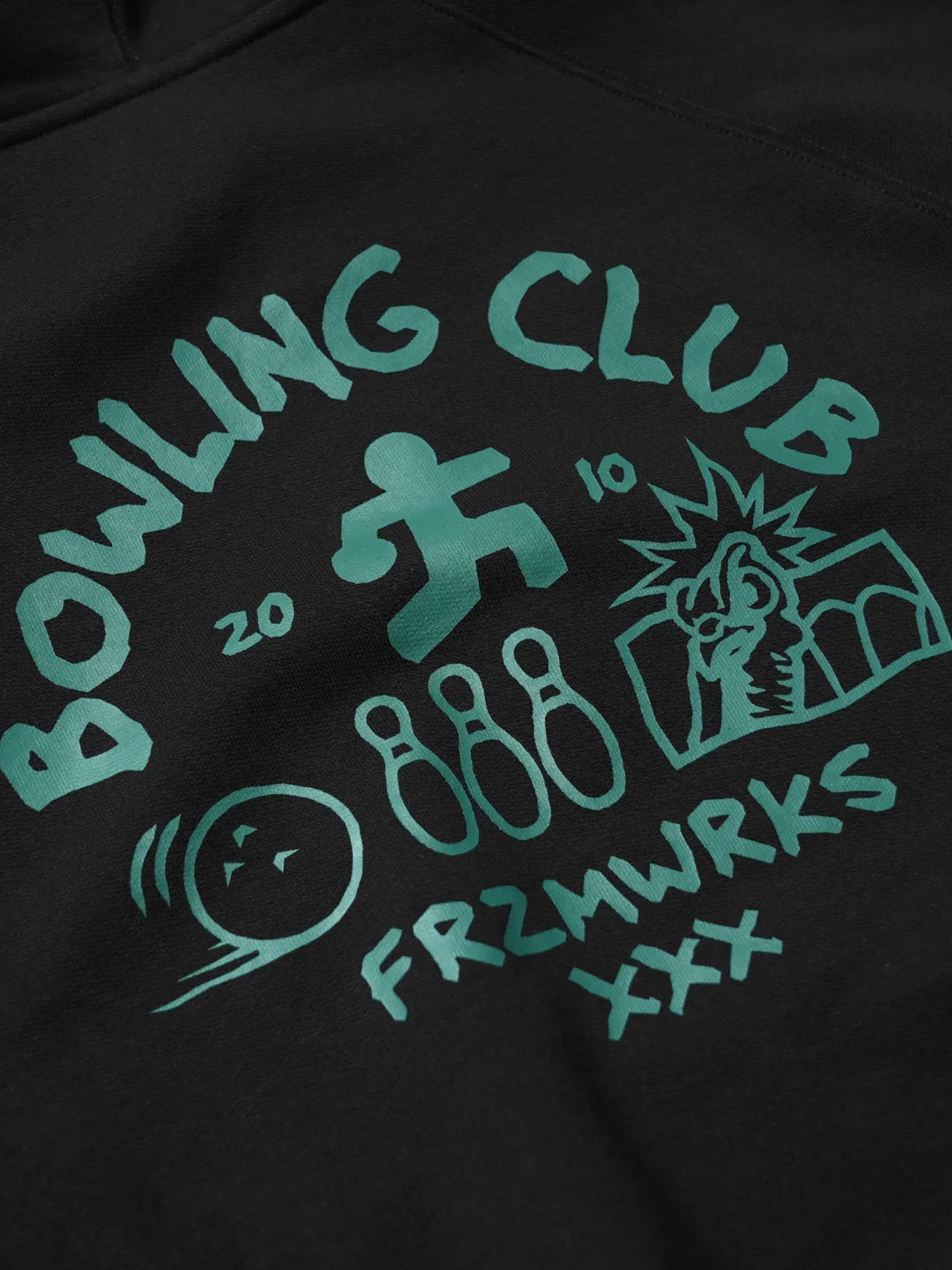 Худи FrizmWORKS XXX Bowling Club Hoody Black