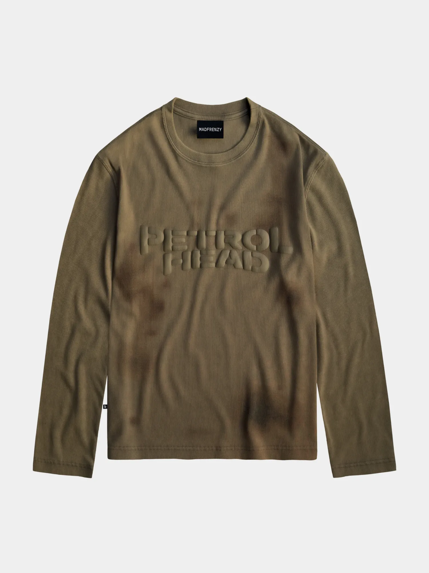 Лонгслив MADFRENZY PETROL HEAD Brown