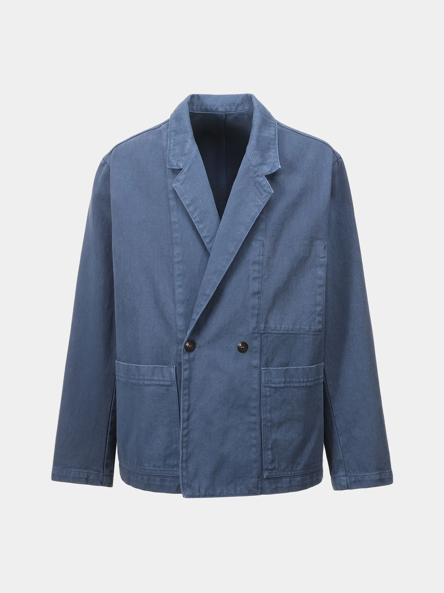 Пиджак LE17SEPTEMBRE Over Dyeing Double Blue