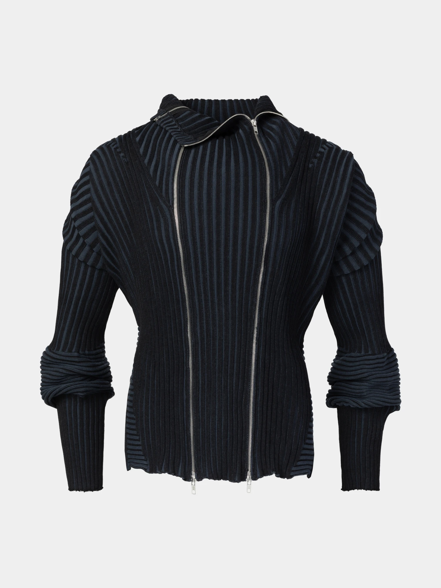 Кардиган LUEDER Healer Knit Zip Jacket Black Grey