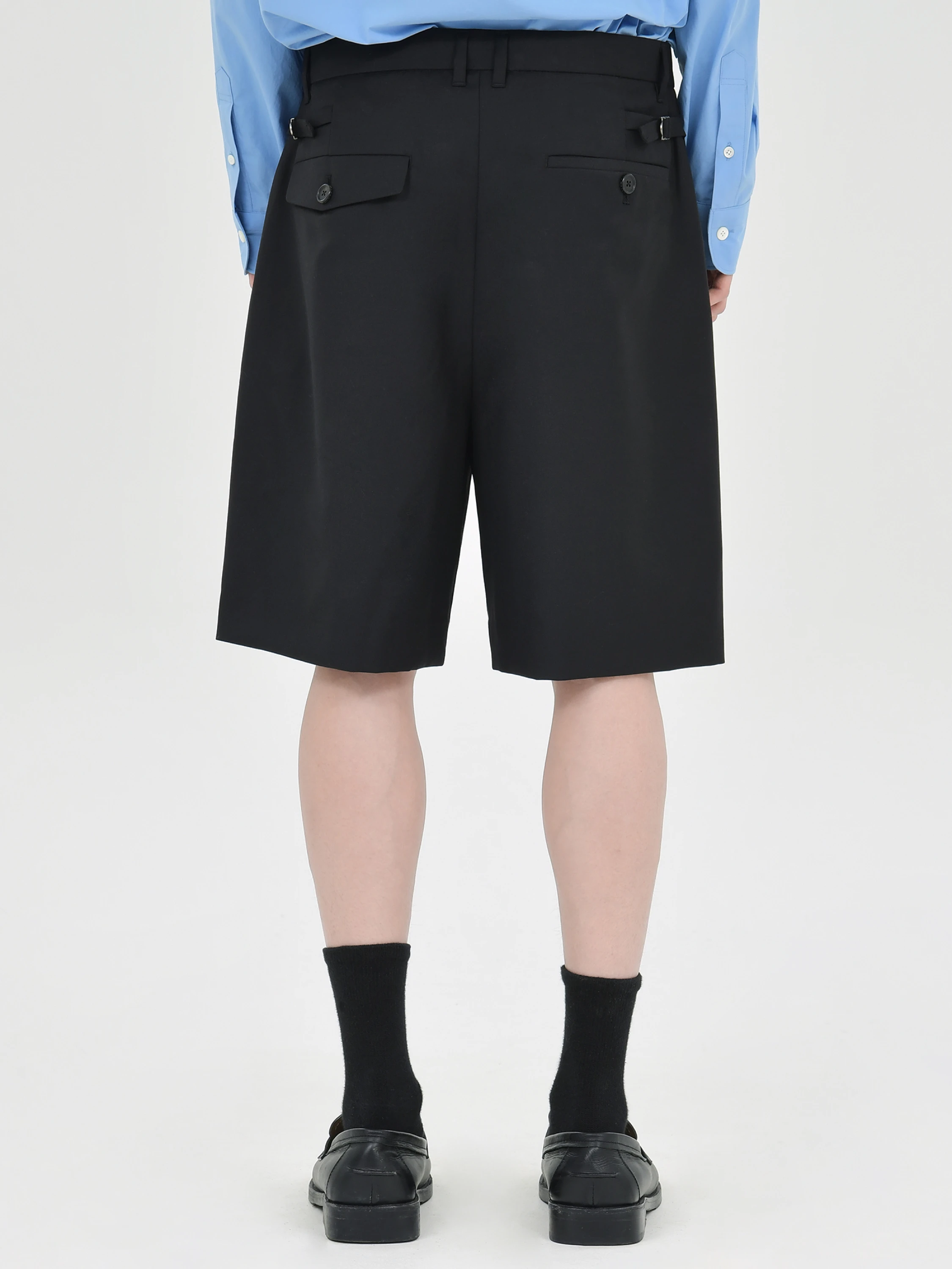 Шорты BROWNYARD Wool Half Pants Black
