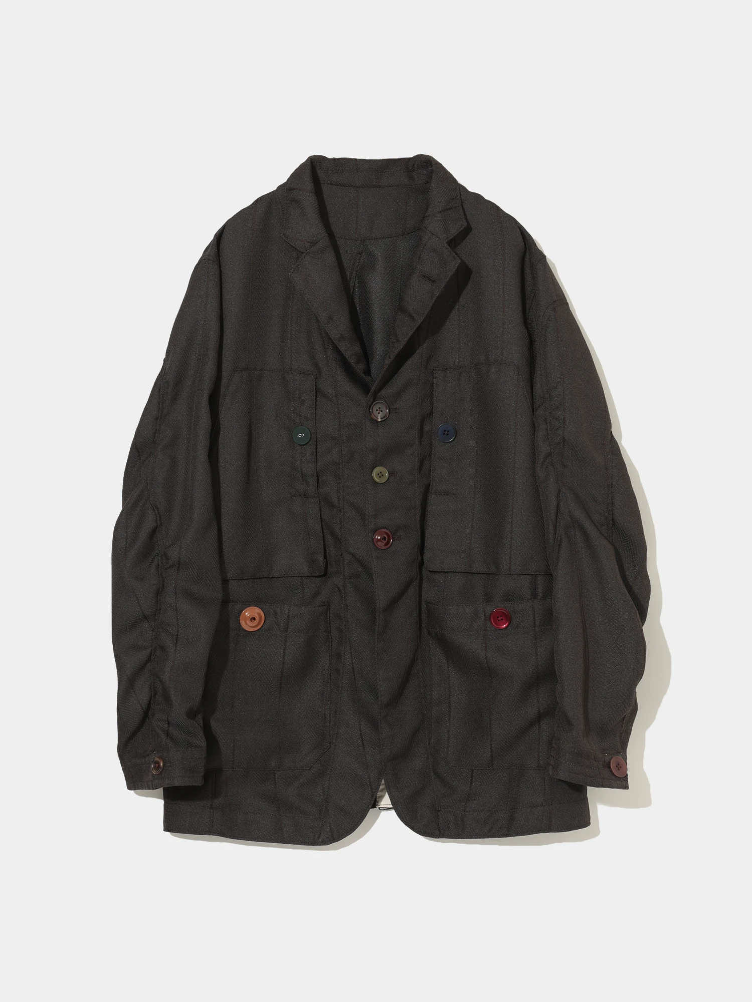 Пиджак UNDERCOVER Cotton Stitched Brown