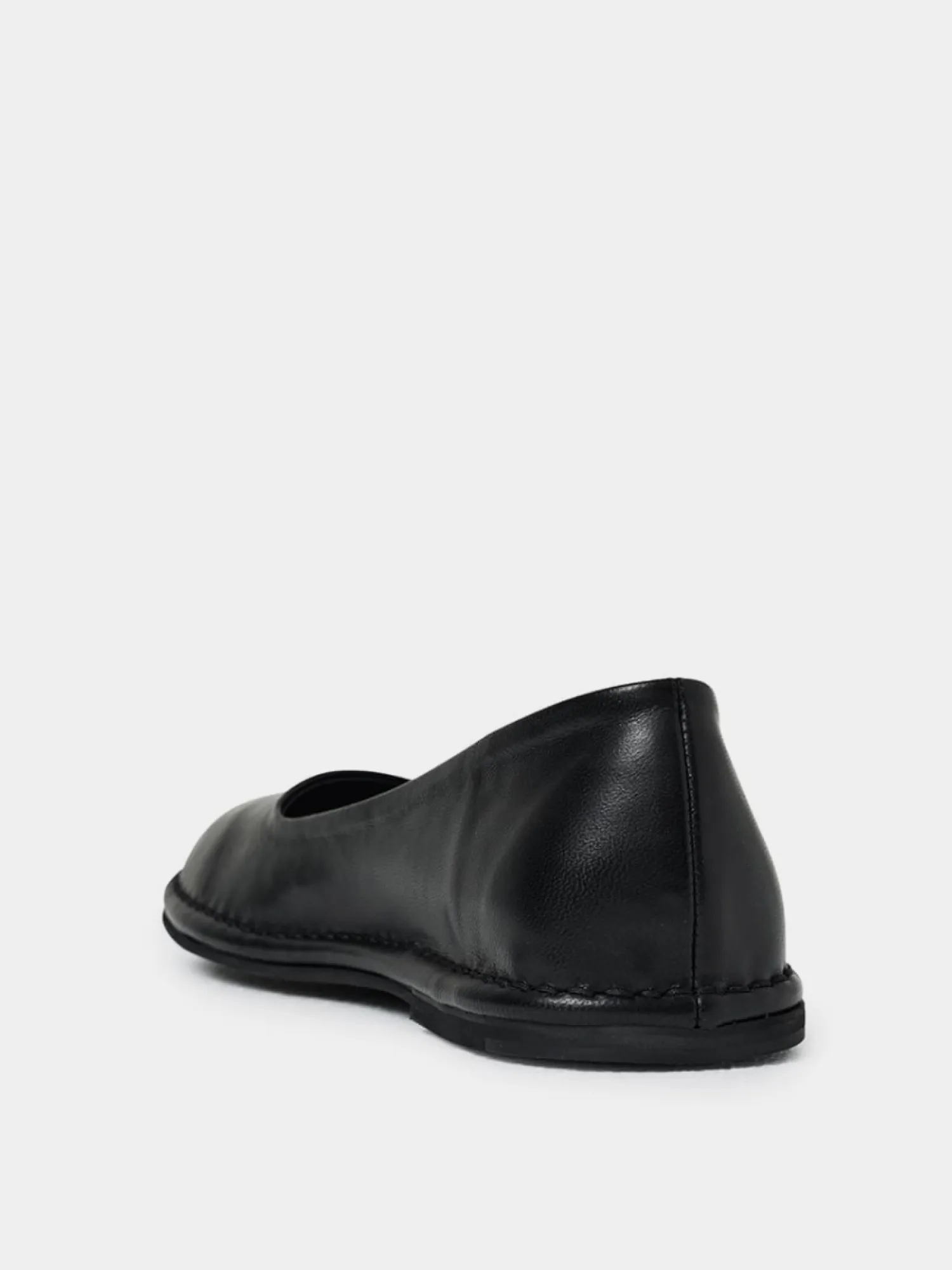 Женские балетки AMOMENTO Rounded Flats Black