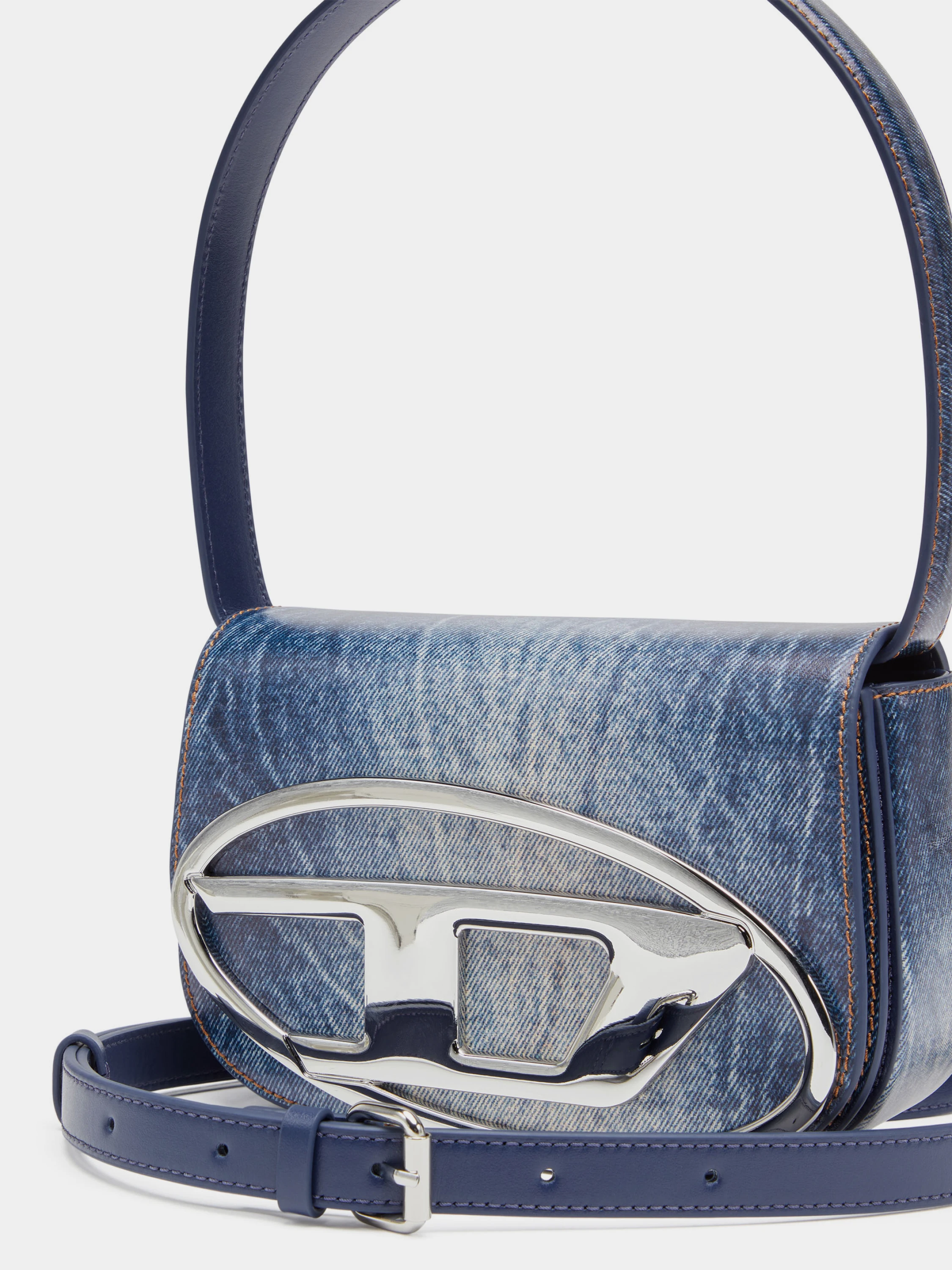 Cумка Diesel 1DR Shoulder Bag Light Blue Denim