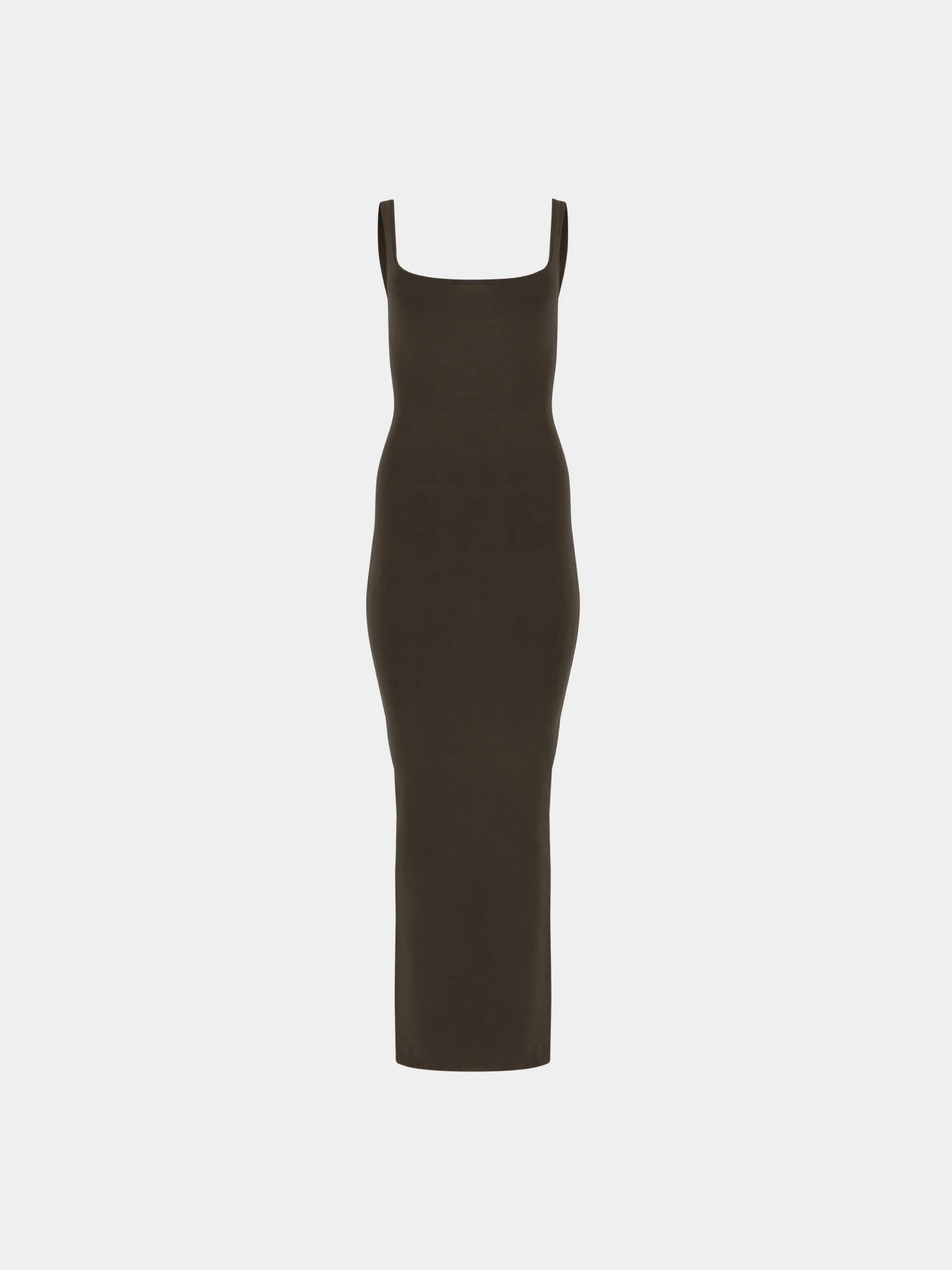 Женское платье entire studios Square Neck Maxi Brunette