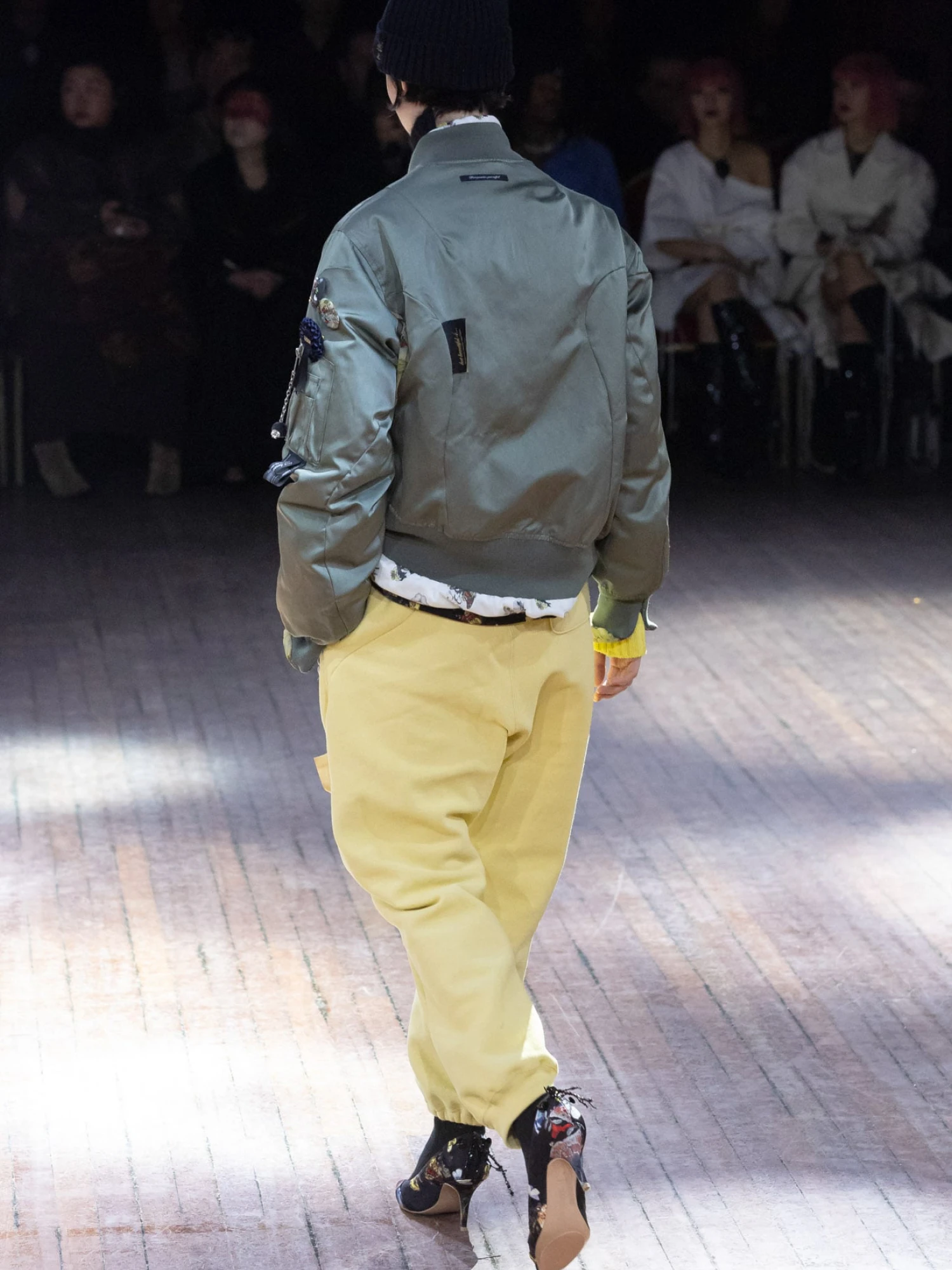 Женский бомбер UNDERCOVER Label Padded Khaki
