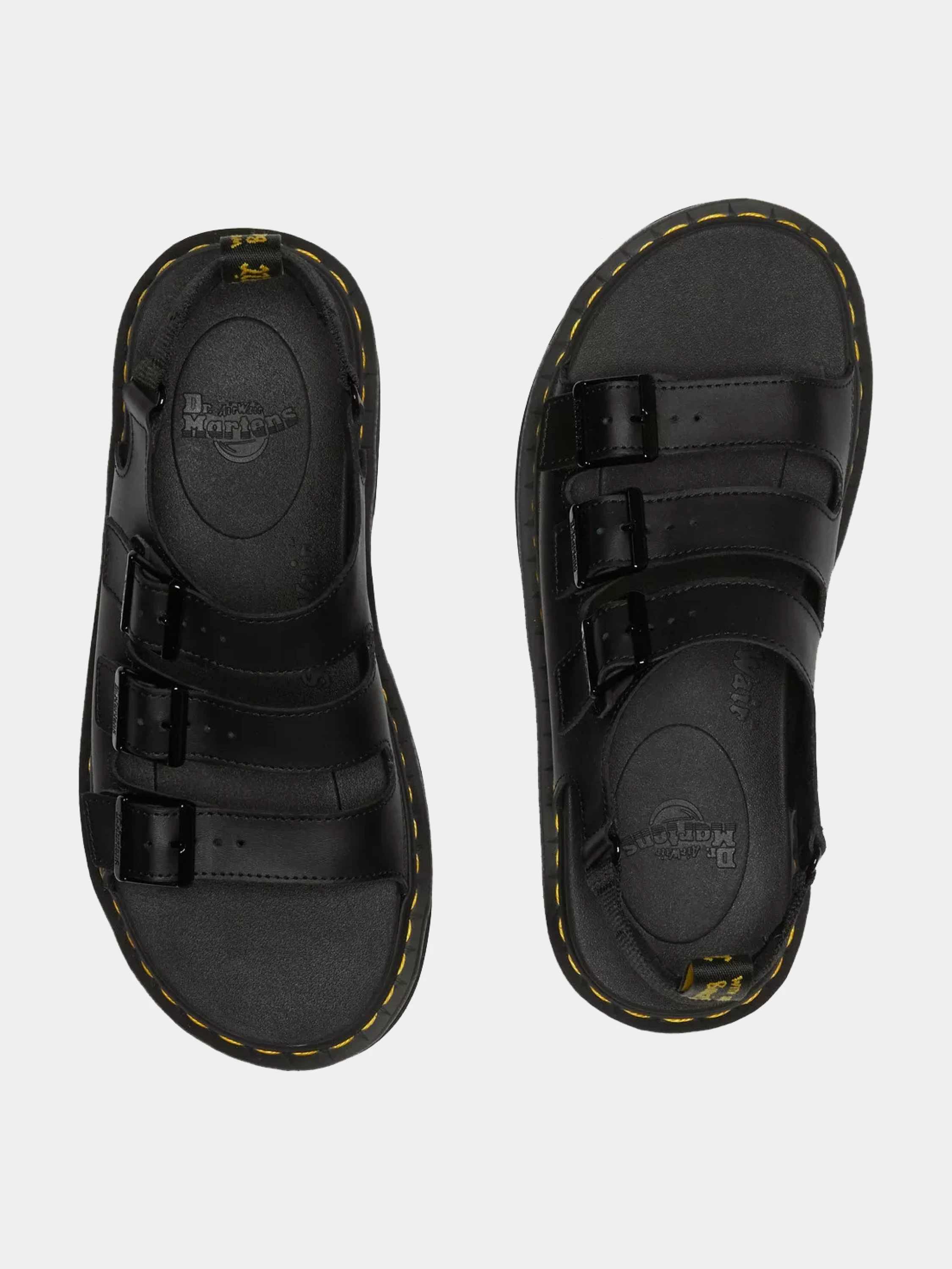 Сандалии Dr. Martens Soloman Hydro Leather Black
