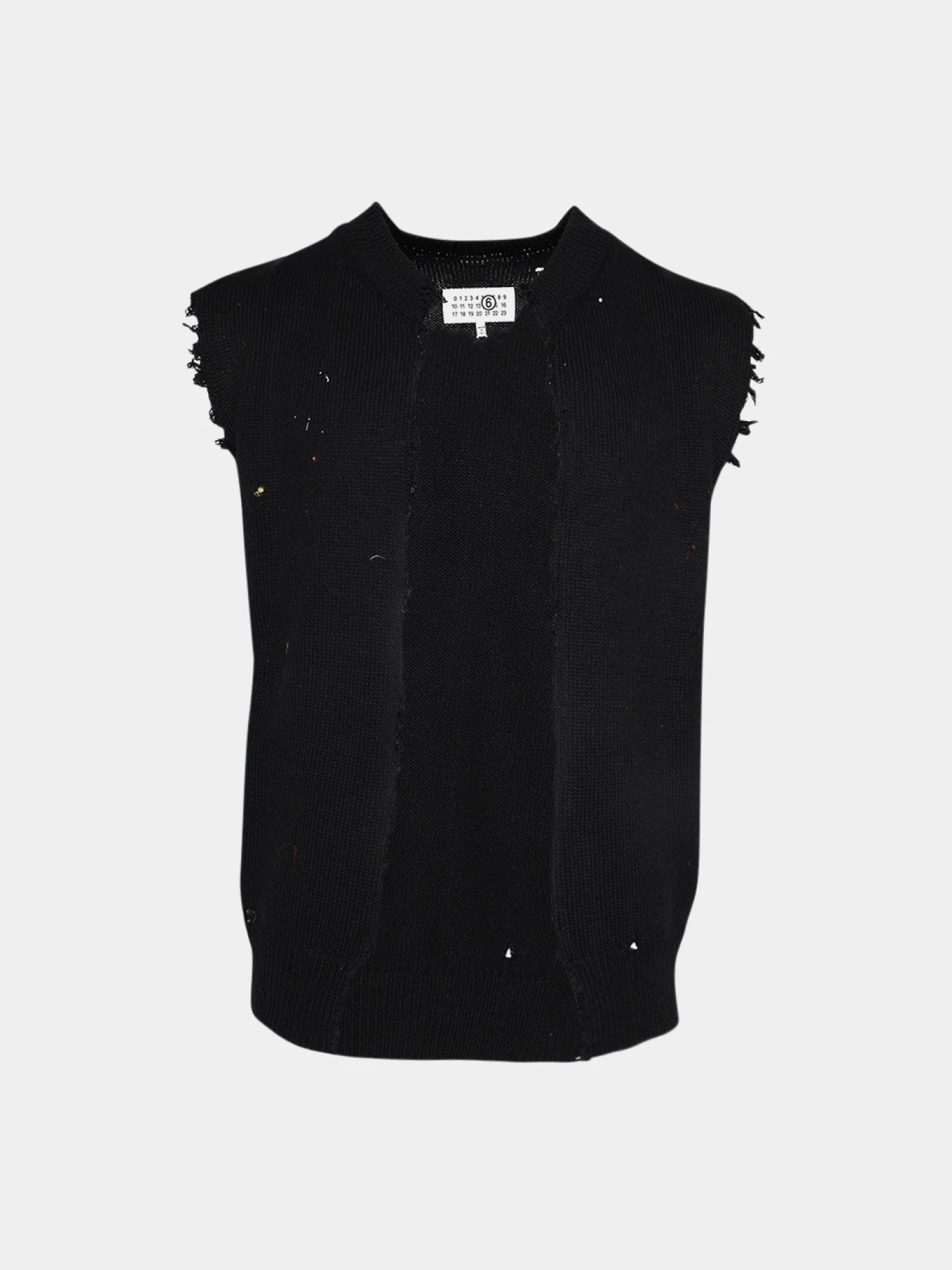 Жилет MM6 Maison Margiela Knit Black
