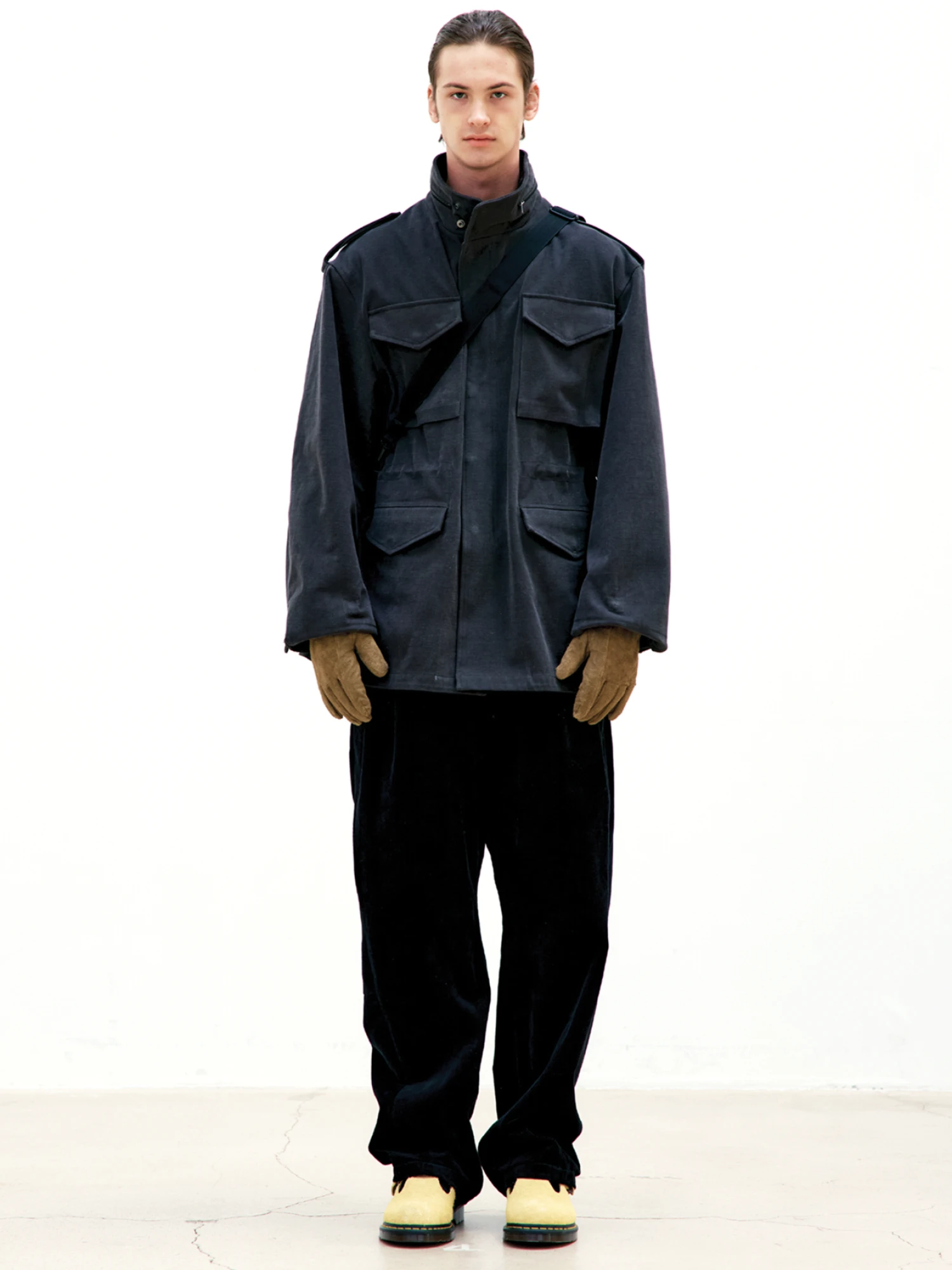 Куртка COOR M-65 Jacket Washed Charcoal
