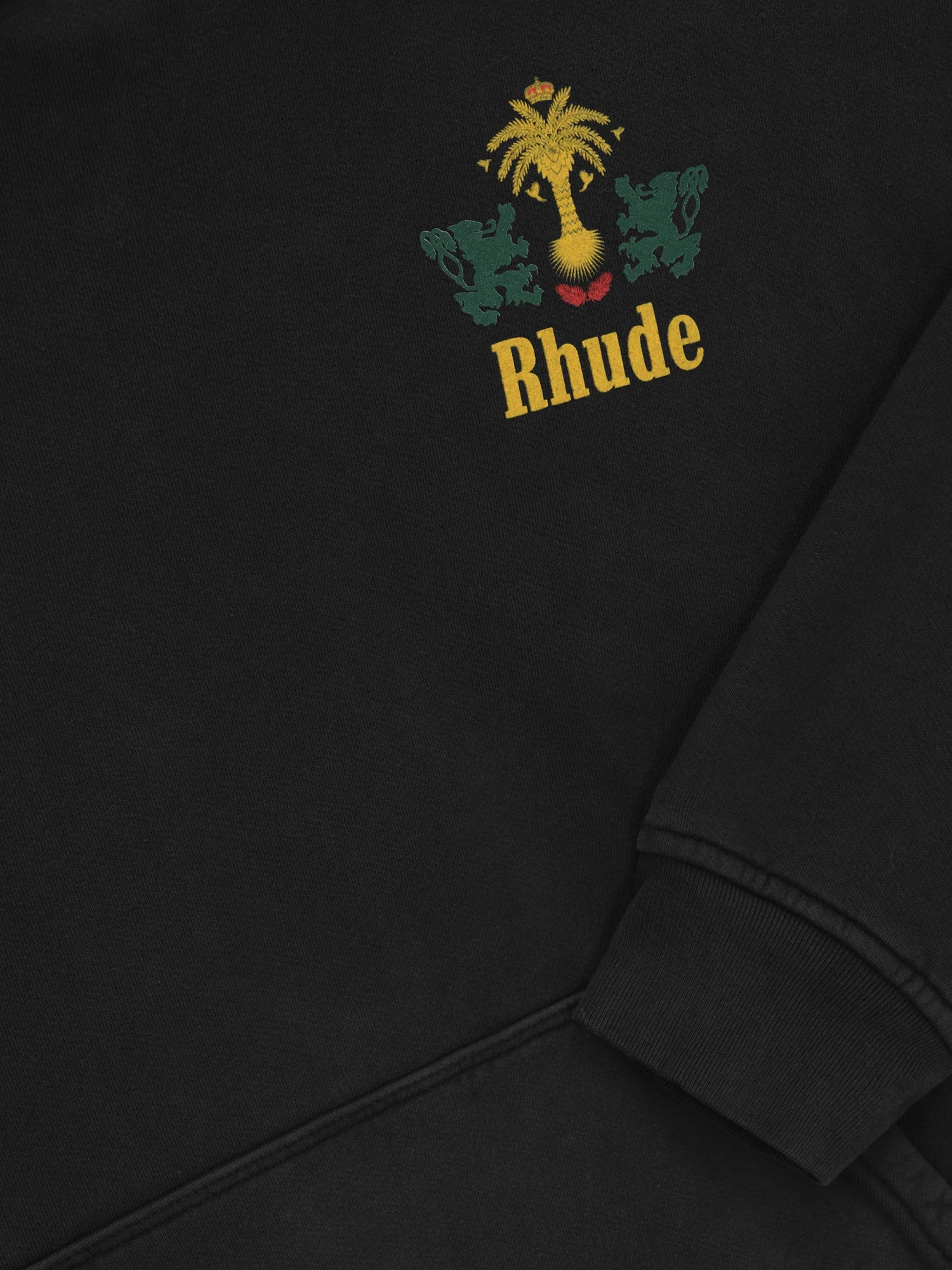 Худи RHUDE Tobaco Vtg Black