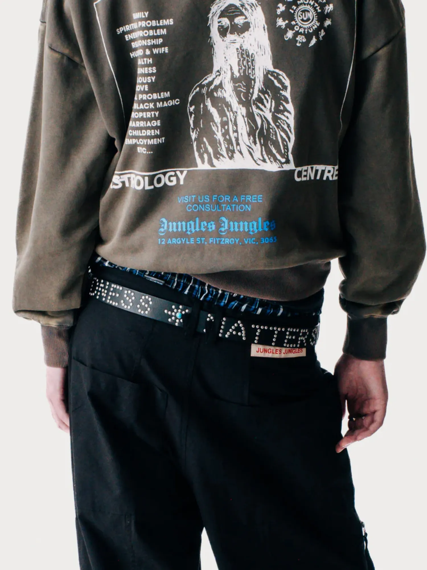 Ремень Jungles Jungles Kindness Matters Black