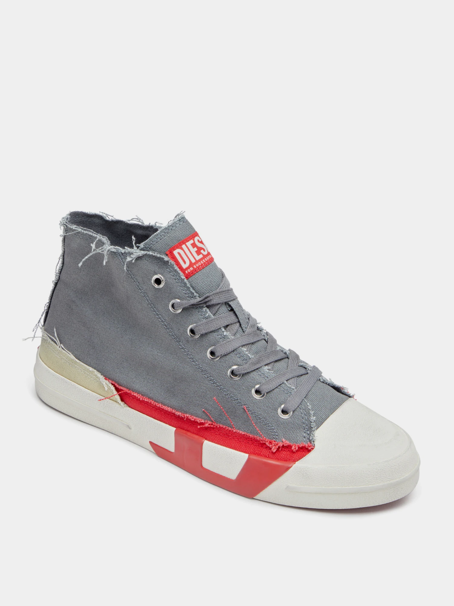 Кеды Diesel S-D-Verse Mid Grey/Red