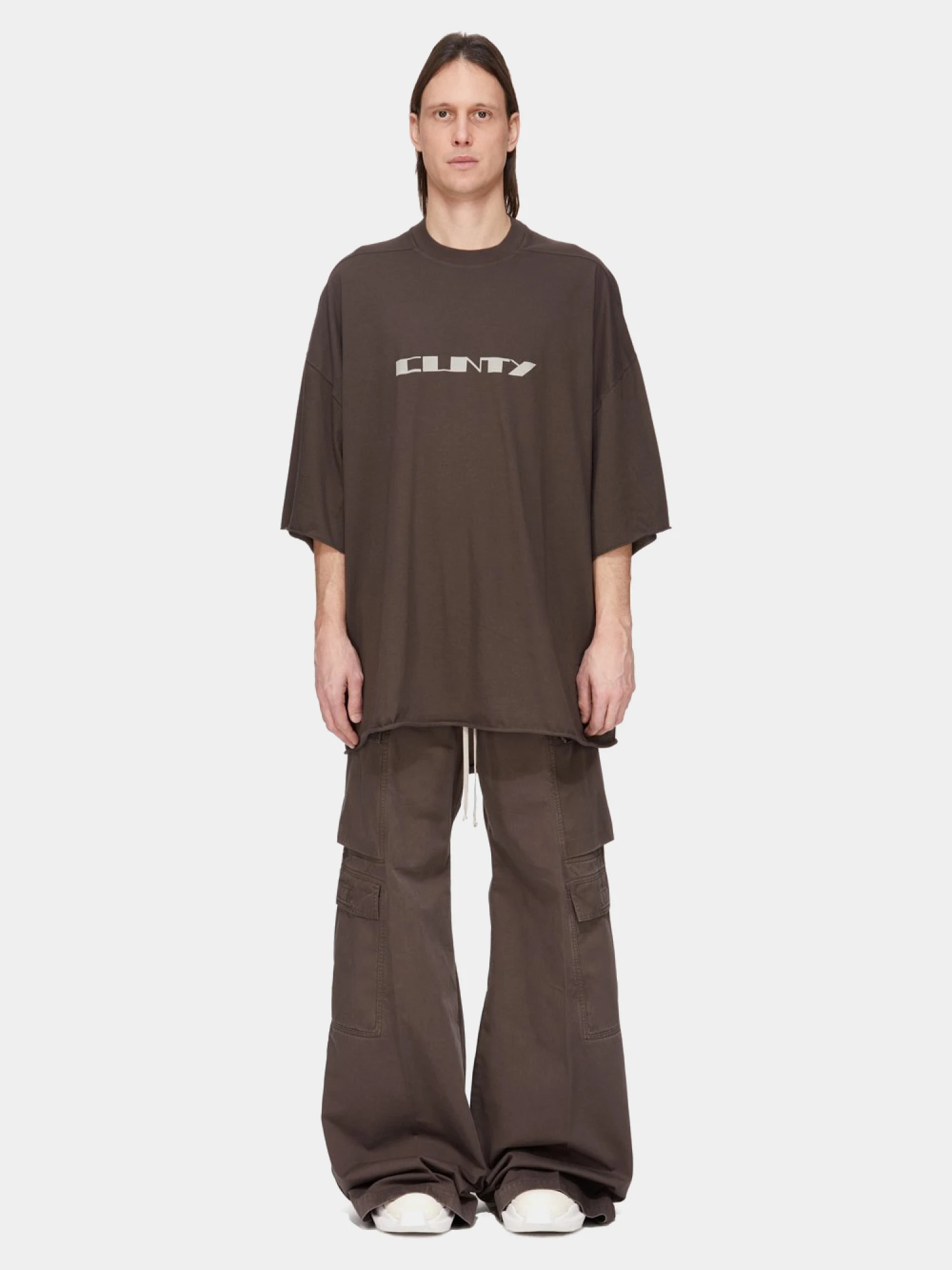 Футболка RICK OWENS DRKSHDW Tommy T Dark Dust/Pearl