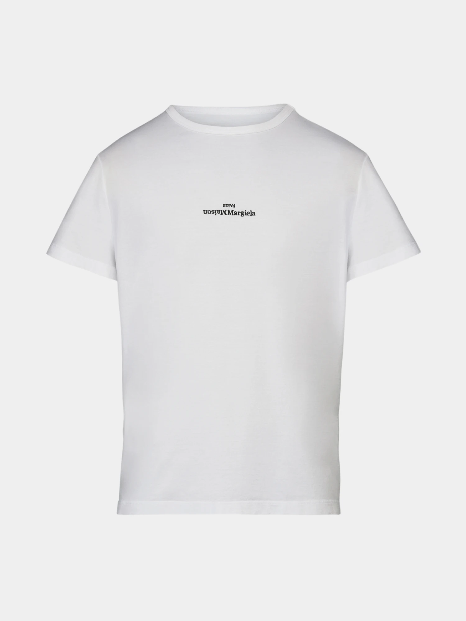 Футболка Maison Margiela Distorted Logo White