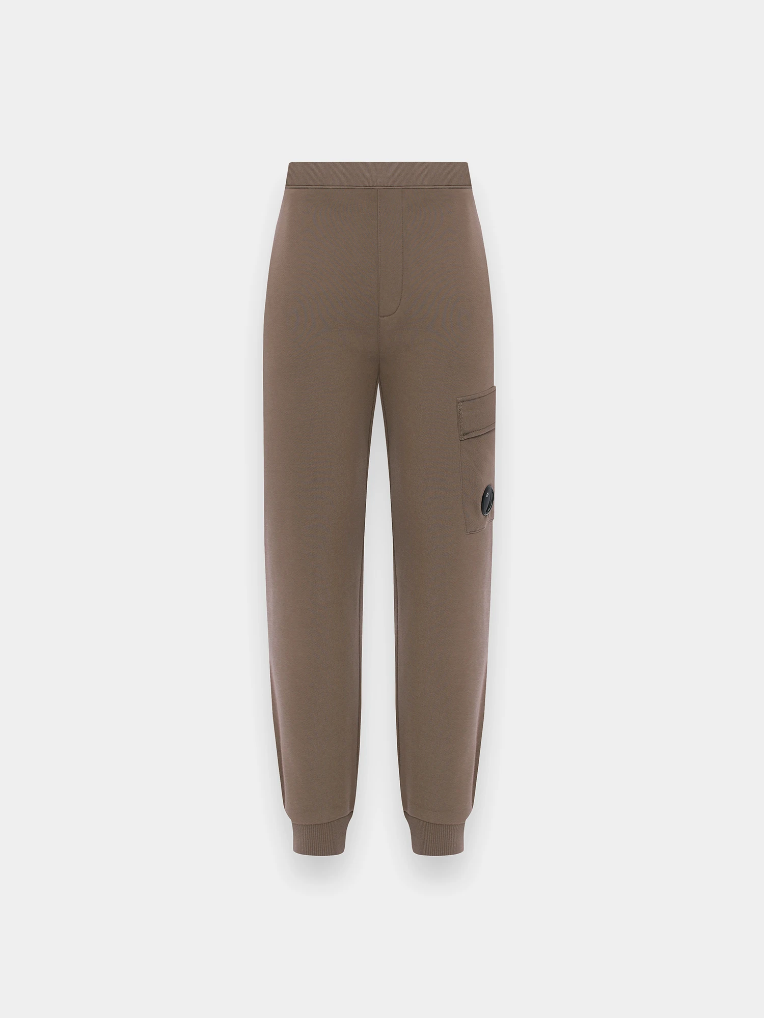 Брюки C.P. Company Diagonal Raised Fleece Walnut