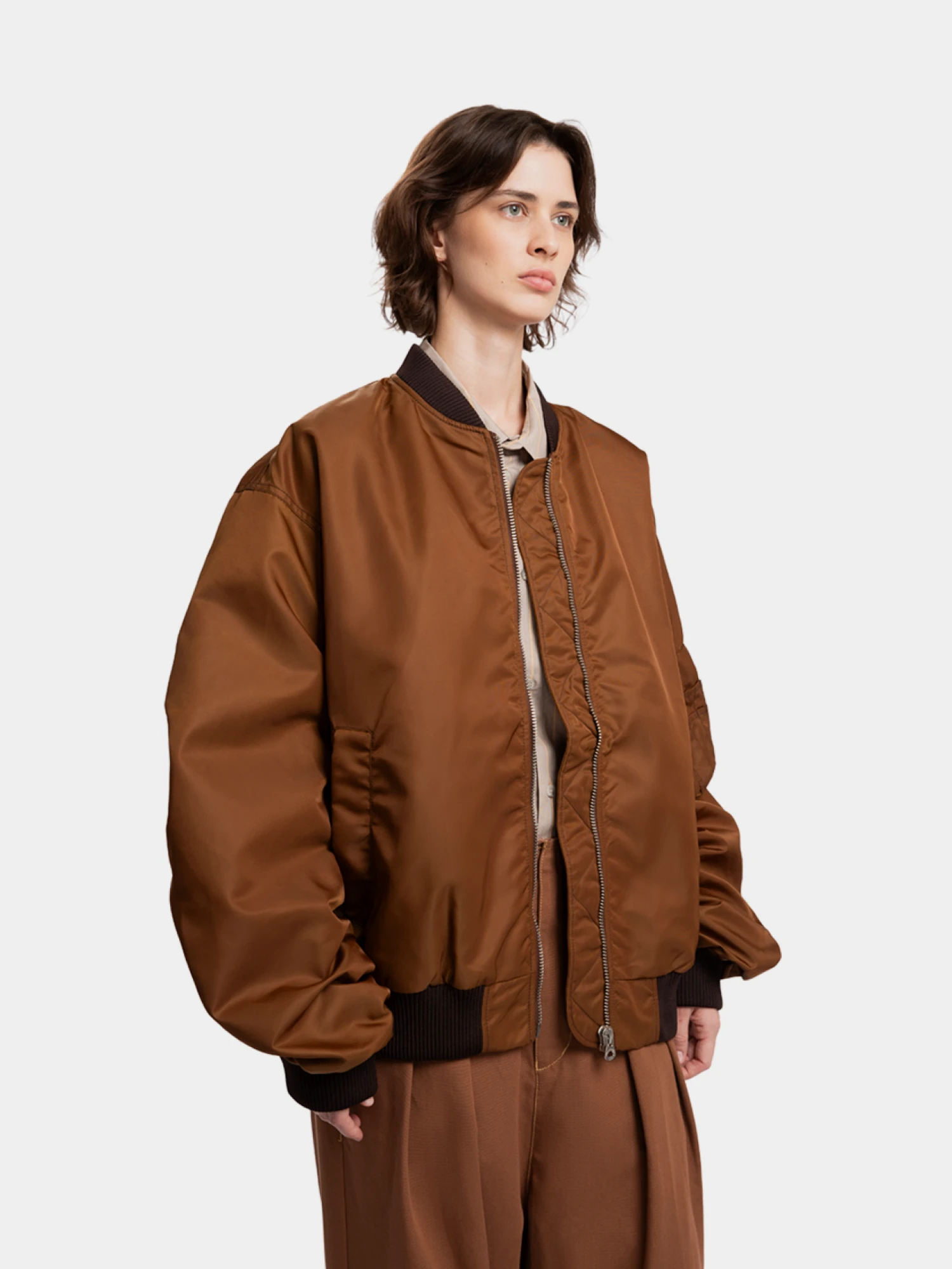Бомбер Red September Bomber Jacket Brown