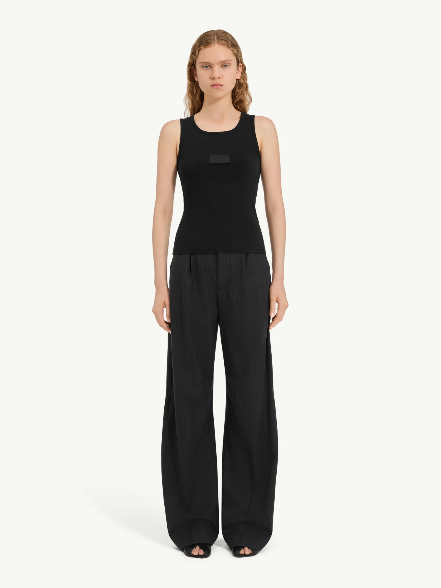 Женская майка MM6 Maison Margiela Tank Black